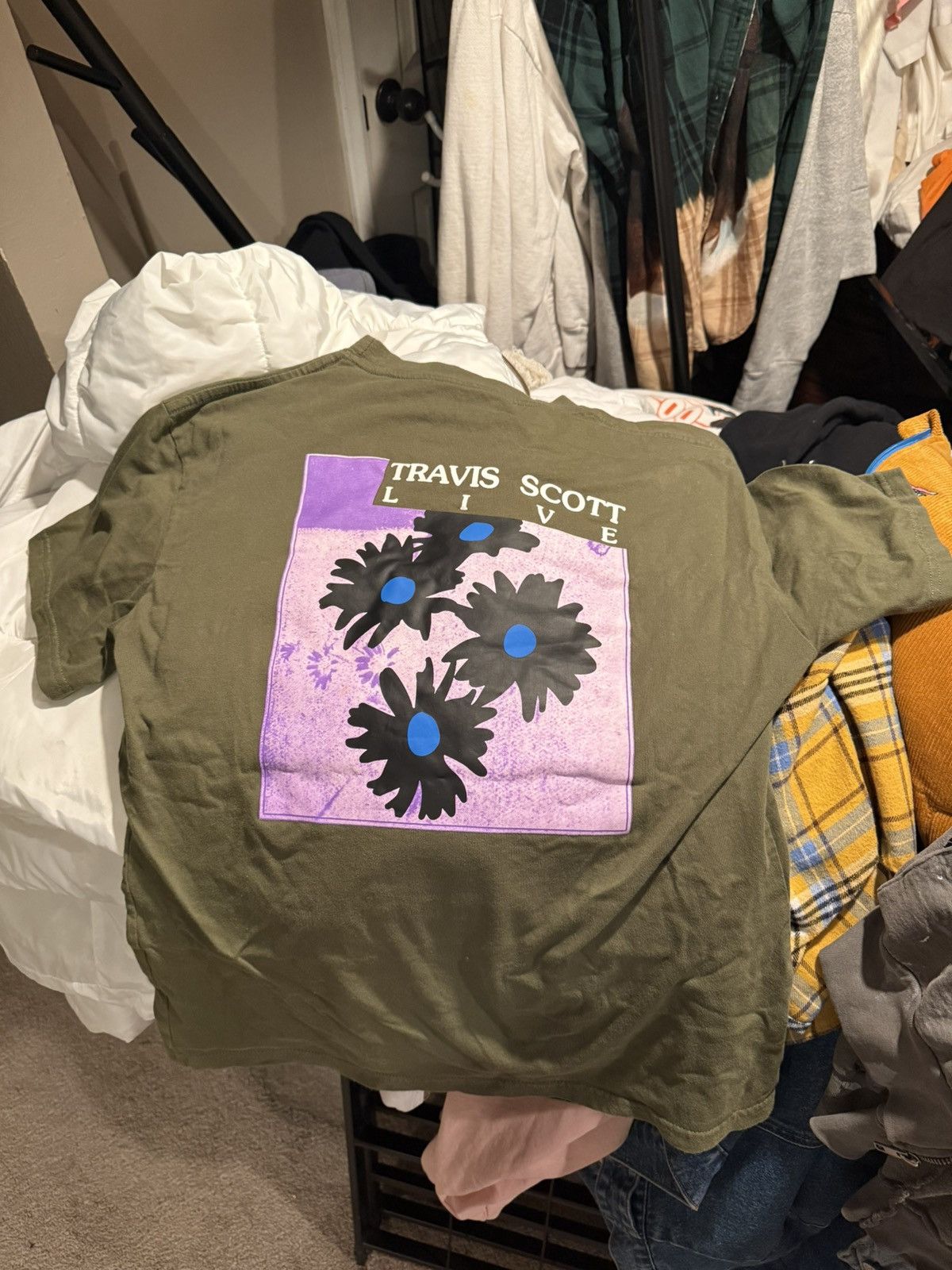 Travis Scott travis scott festival t-shirt | travis scott Size US M / EU 48-50 / 2 - 2 Thumbnail