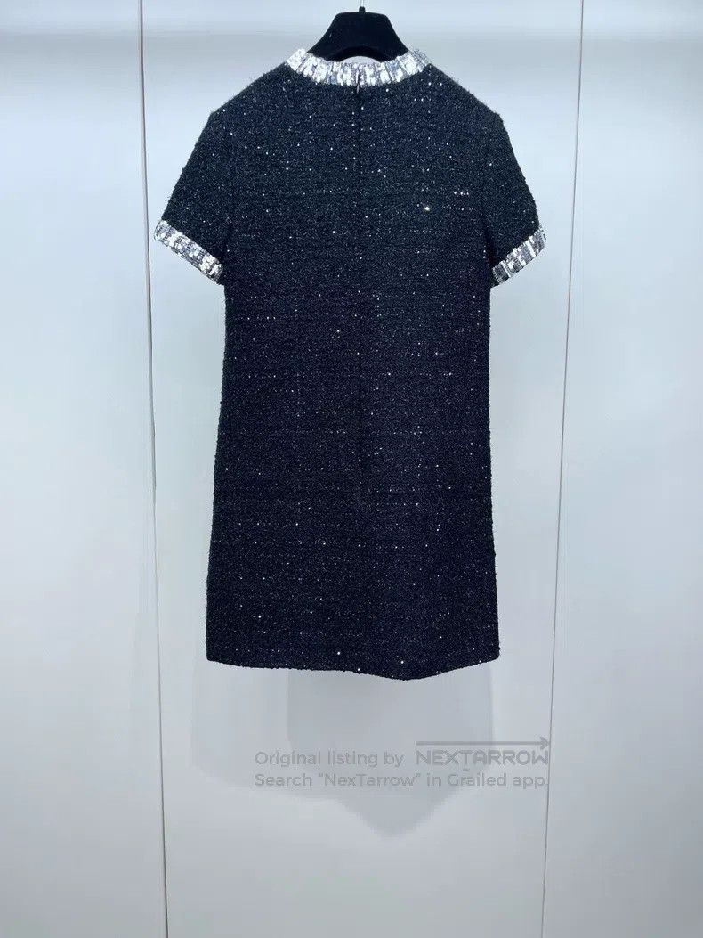 Valentino Valentino Black sequin dress Size XS / US 0-2 / IT 36-38 - 2 Thumbnail