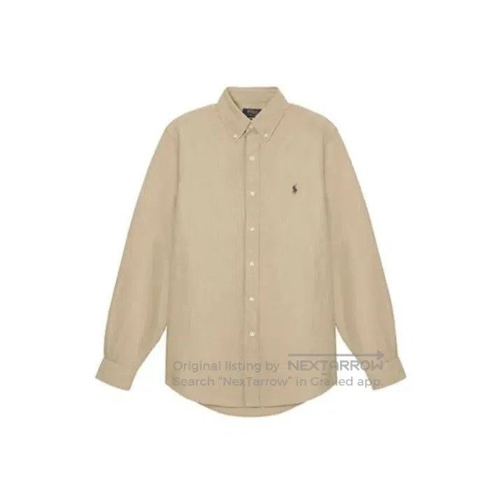 Polo Ralph Lauren Polo Ralph Lauren SS20 Logo Embroidered Oxford Long Sleeve Size US XL / EU 56 / 4 - 1 Thumbnail