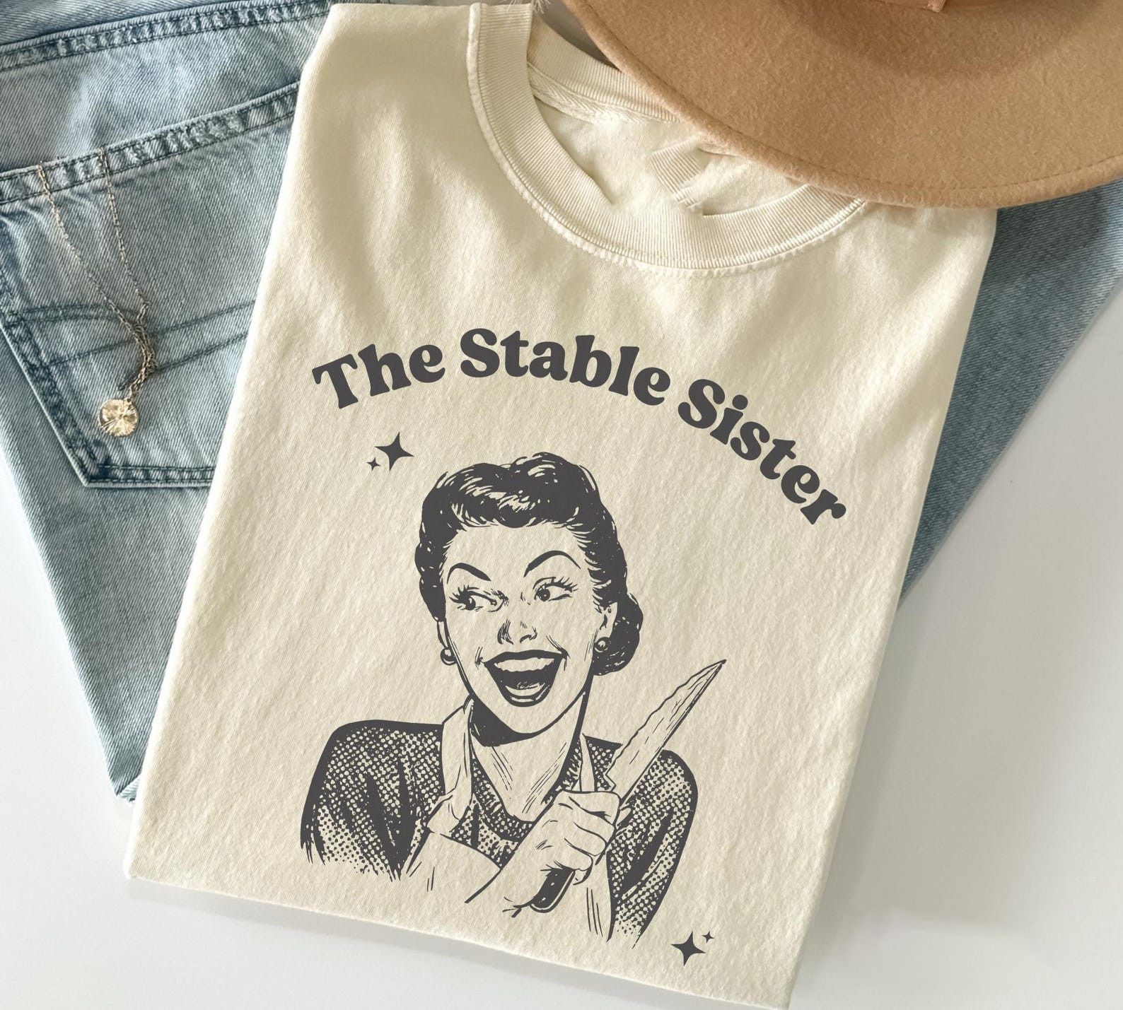 Other Funny Big Sister T-Shirt – Gift Tee Size S / US 4 / IT 40 - 1 Thumbnail