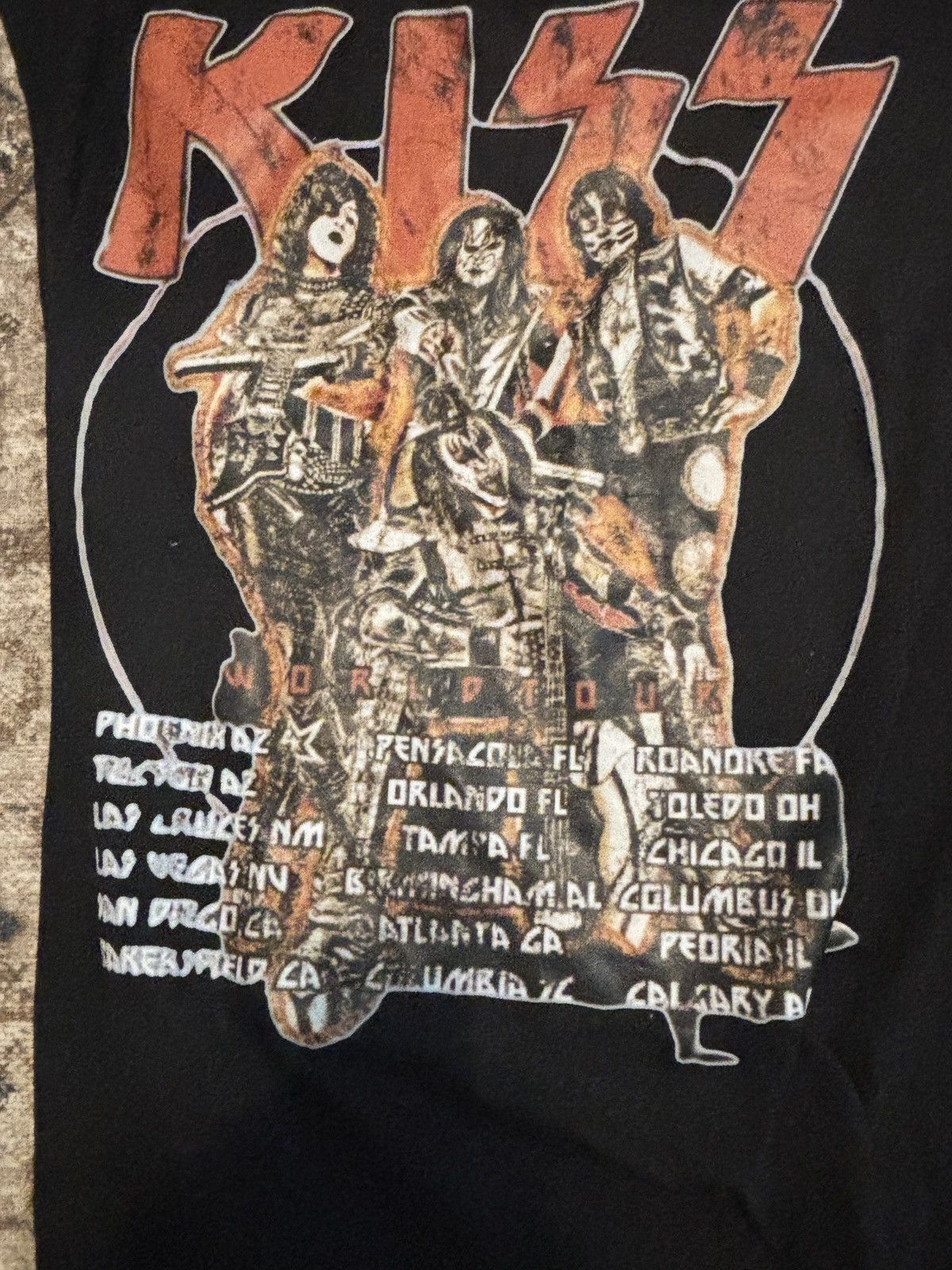 Vintage Kiss vintage Sleeveless t shirt Size US XXL / EU 58 / 5 - 4 Thumbnail