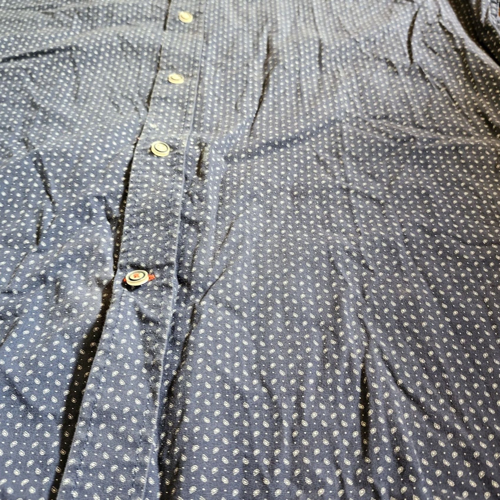 Vintage Age Of Wisdom Shirt Junior Button-Up Short Sleeve XL Boys Regular Blue Western Classic Summer Spring Men’s Boys? Size US XL / EU 56 / 4 - 6 Thumbnail