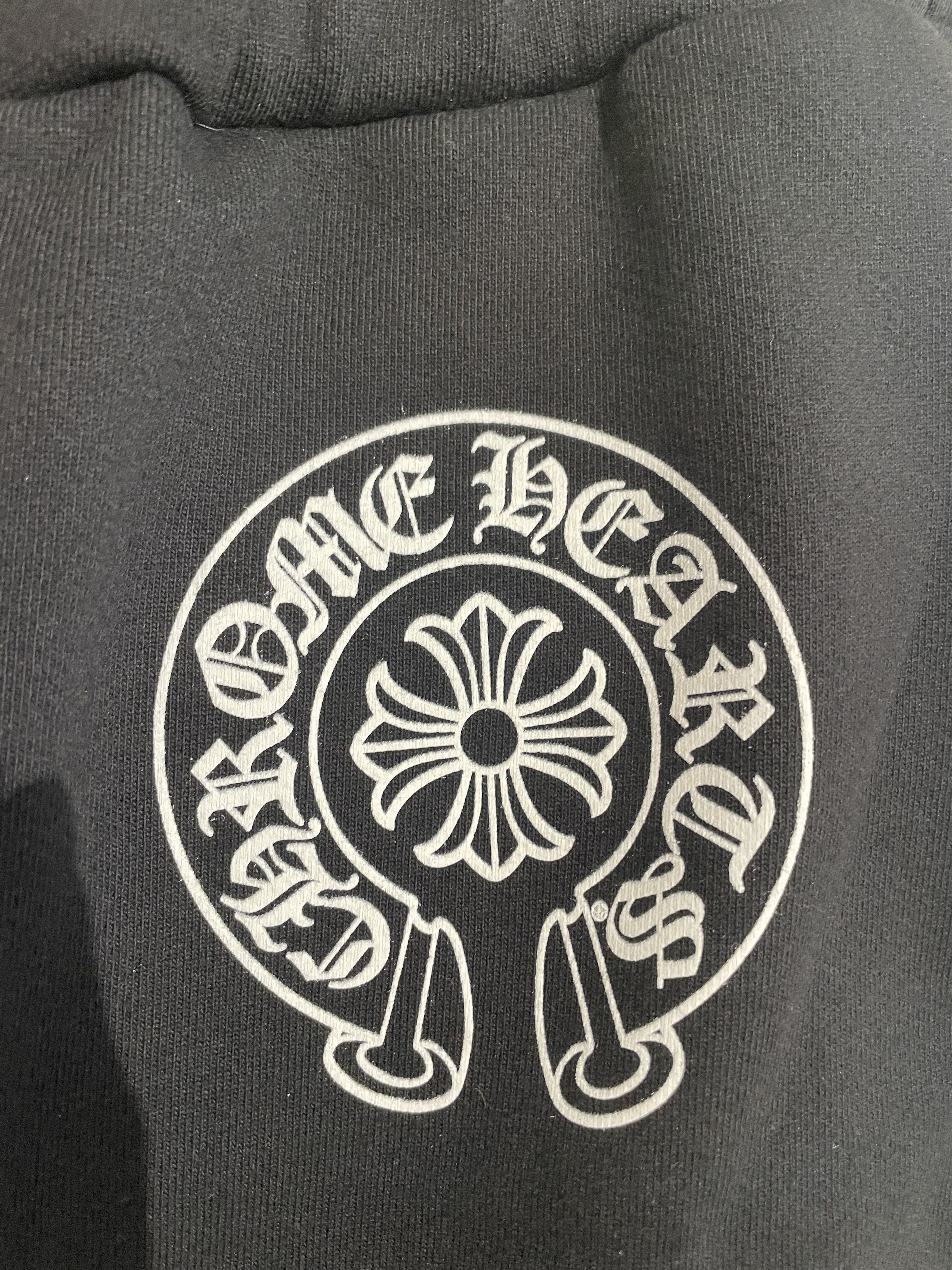 Chrome Hearts Chrome Hearts Horseshoe Script Sweatpants Size US 31 - 6 Thumbnail