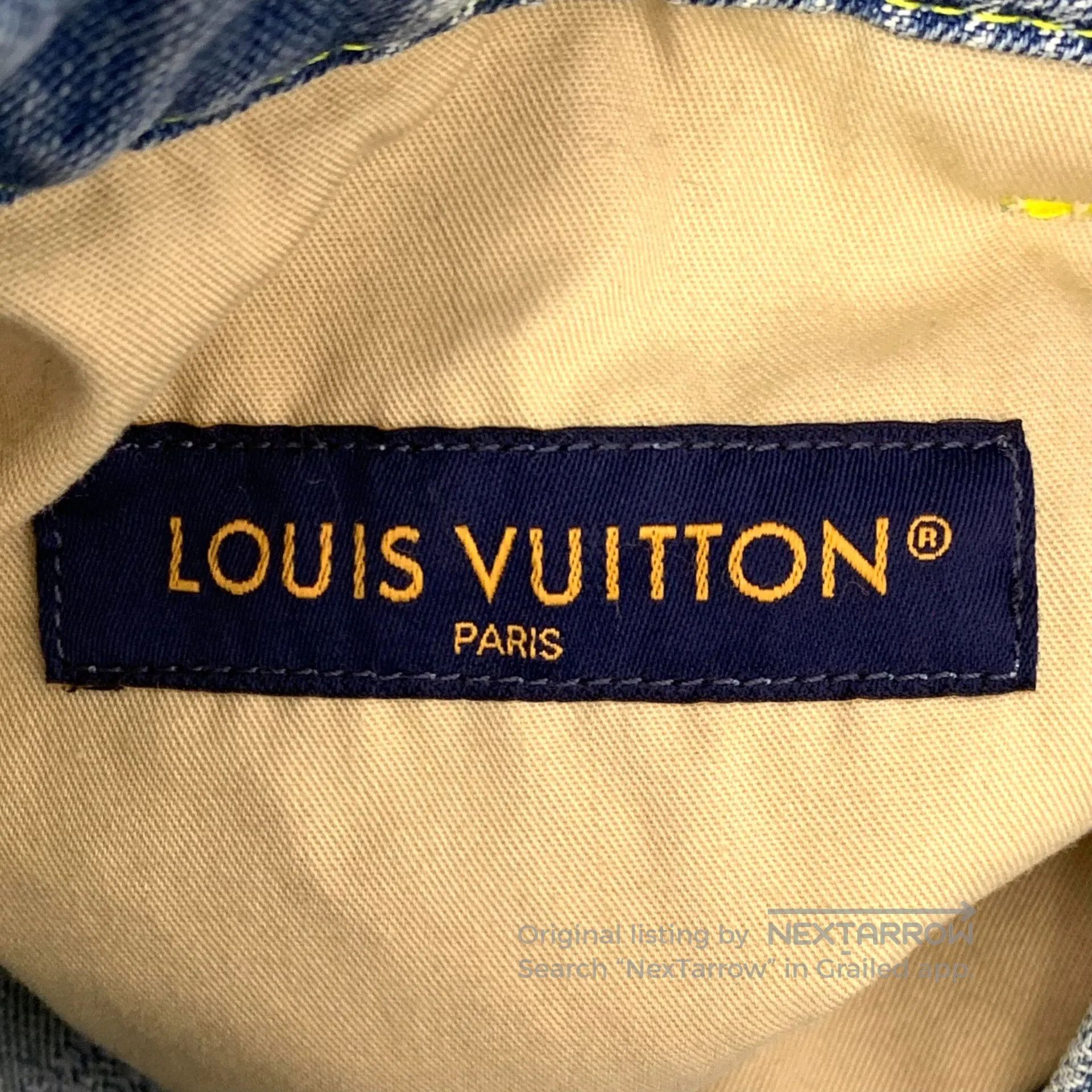 Louis Vuitton Louis Vuitton 25 Light Blue Washed Damier Jeans. Size US 30 / EU 46 - 7 Thumbnail