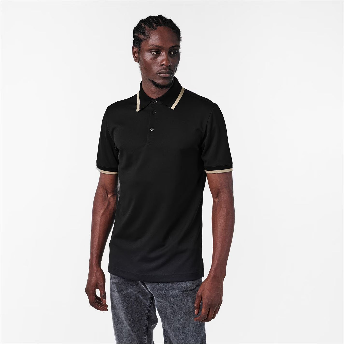 Dolce & Gabbana o1g2r1mq0426 Travel Short Sleeve Polo Shirt in Black Size US M / EU 48-50 / 2 - 3 Thumbnail