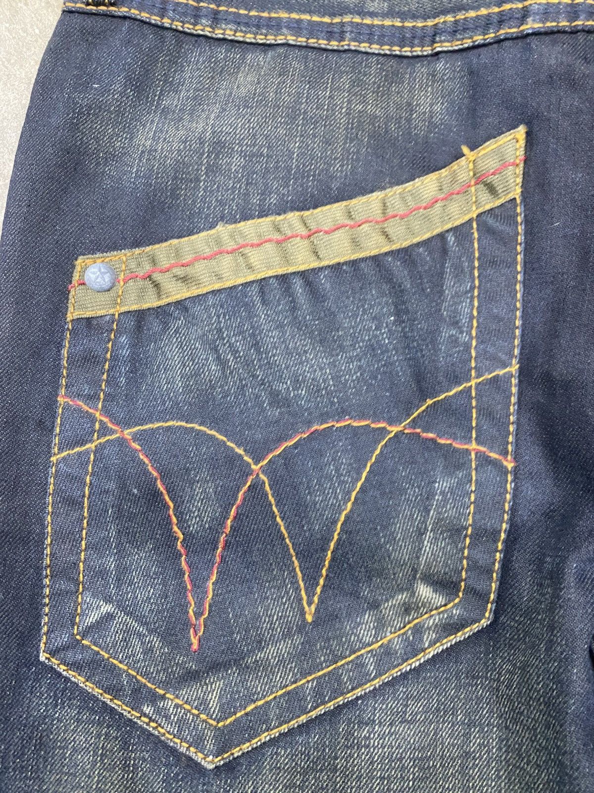 If Six Was Nine × Japanese Brand Tough Jeansmith jeans Size US 32 / EU 48 - 2 Thumbnail