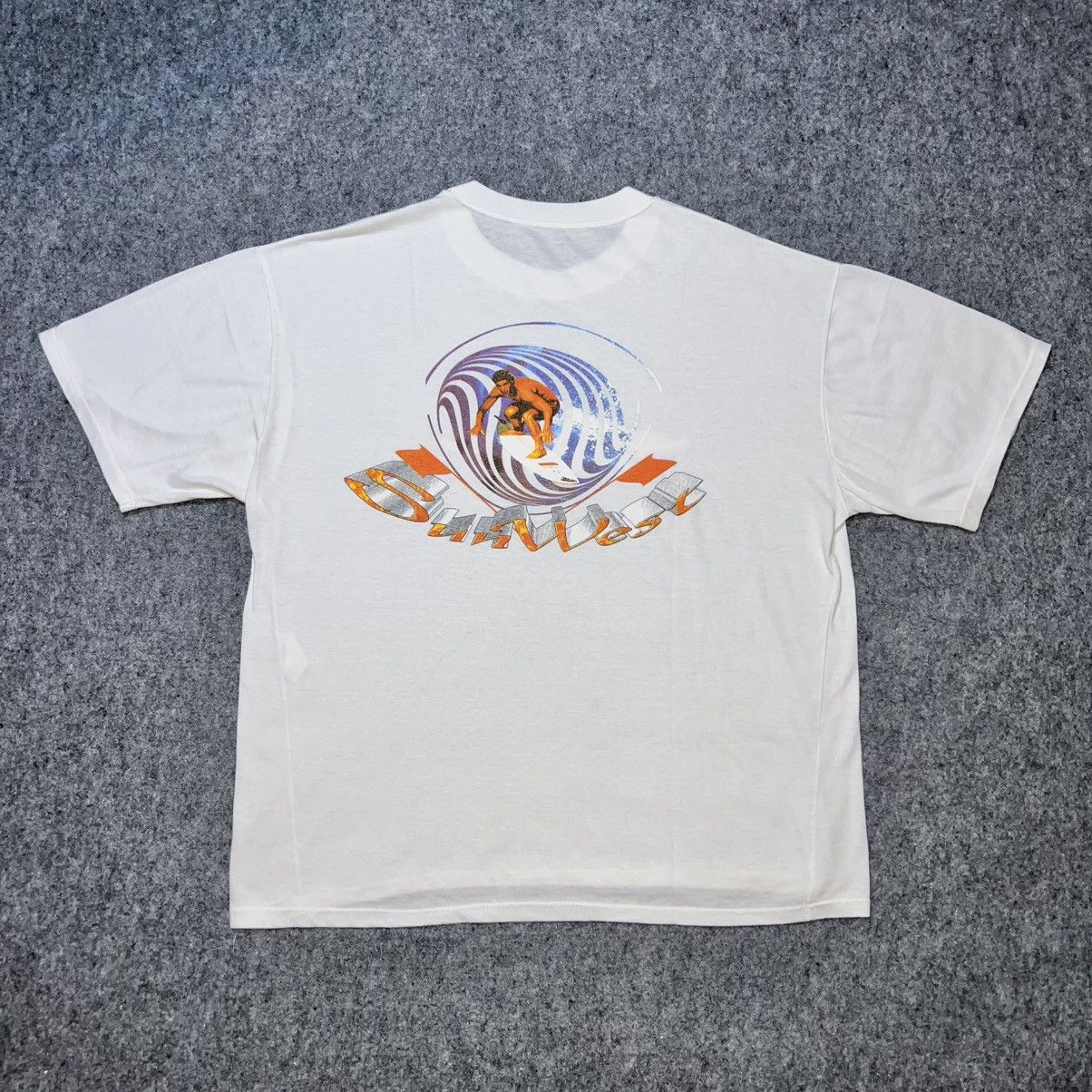 Vintage T-shirt Vintage Sun West Surf Size US L / EU 52-54 / 3 - 1 Thumbnail
