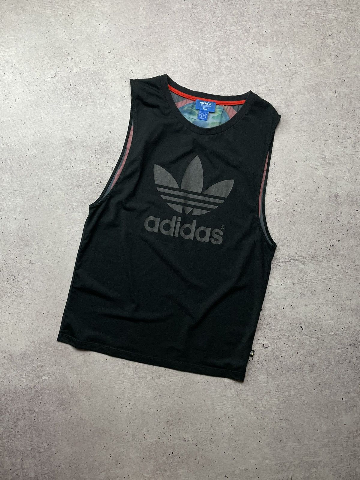 Adidas × Vintage Vintage Adidas Skeleton Thank Top Size US L / EU 52-54 / 3 - 2 Thumbnail