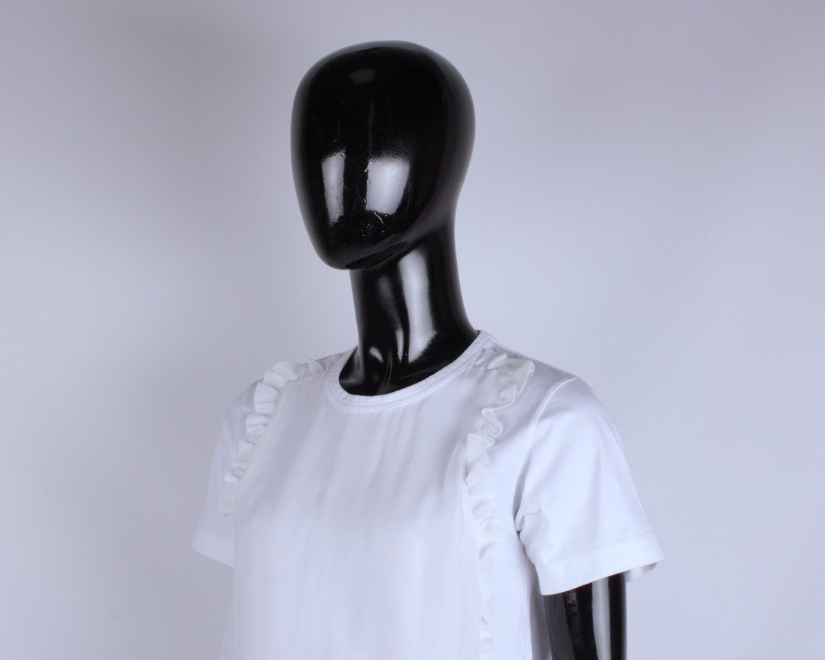 Comme des Garcons × Comme des Garcons Girl × Japanese Brand CDG Comme des Garcons Girl Ruffle T-Shirt Japan Size M / US 6-8 / IT 42-44 - 5 Thumbnail