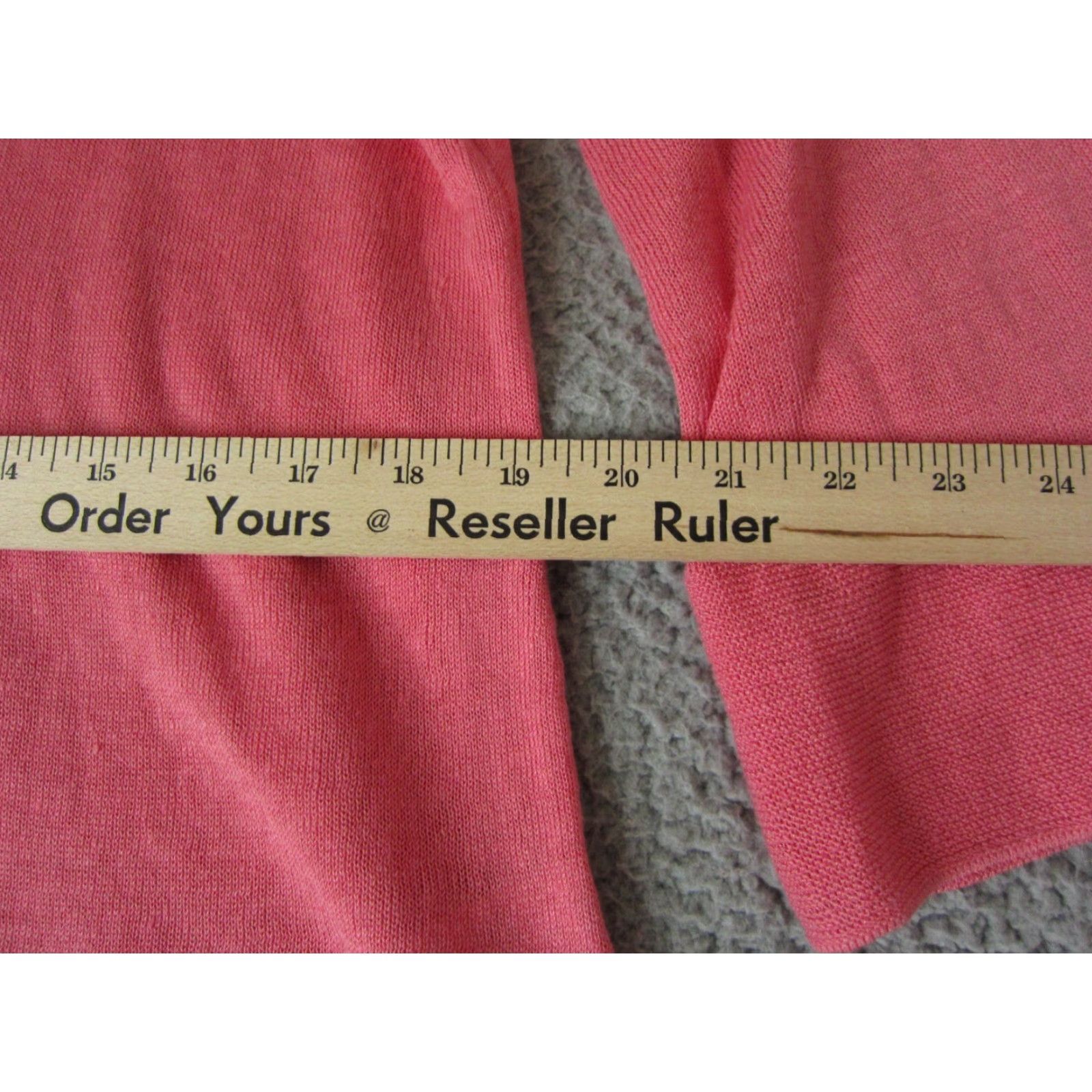 J. Jill J.Jill Sweater Women’s Medium Pink Linen Modal Pullover Casual Ladies Bell Sleeve knit pullover 80s 90s Womens Size M / US 6-8 / IT 42-44 - 6 Thumbnail