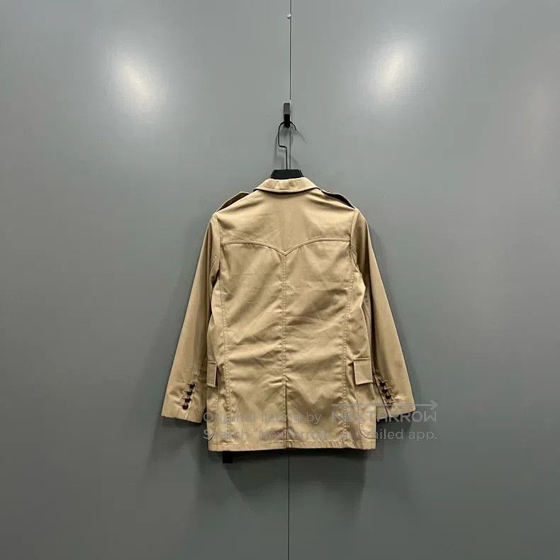 Saint Laurent Paris Saint Laurent Paris Khaki jacket Size US L / EU 52-54 / 3 - 2 Thumbnail