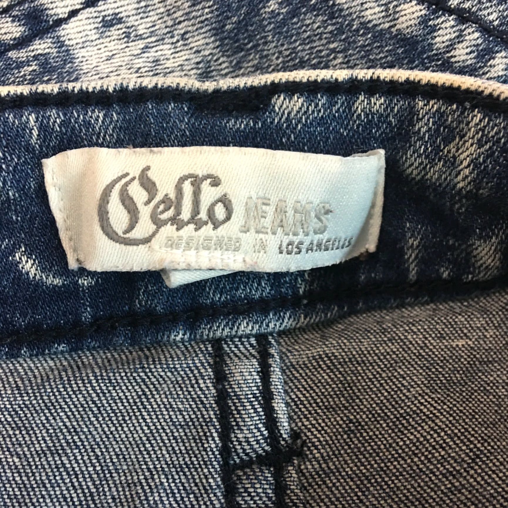 Denime Cello Jeans - Women - Denim Skinny Regular Low Rise Distressed Blue 24x32 Size 3/Regular 5-Pocket Jacket Zipper Button Closure Mens? Wait. Size 26" / US 2 / IT 38 - 7 Thumbnail