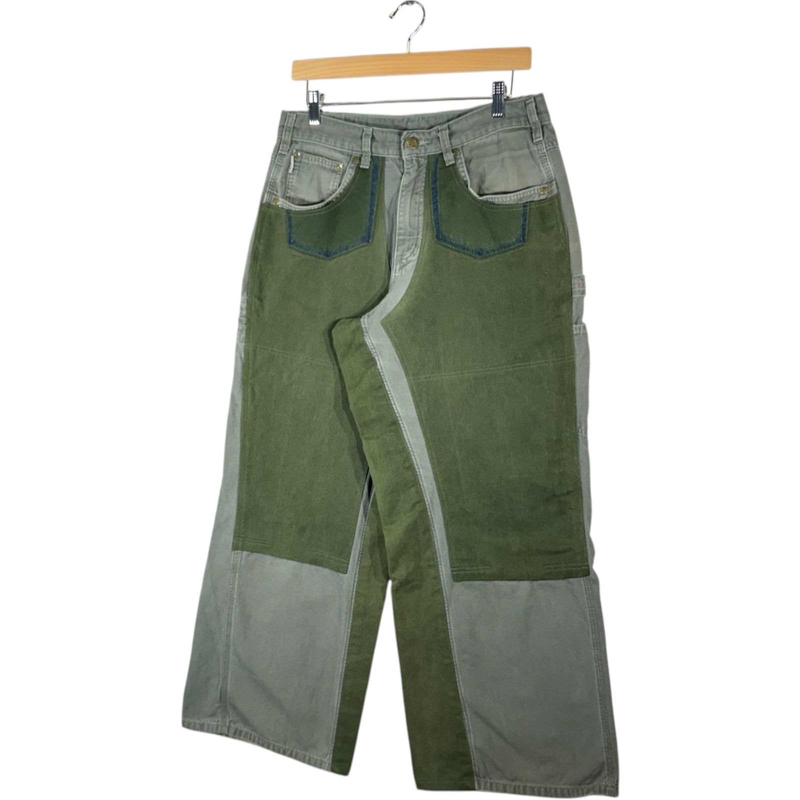 Carhartt Vintage Carhartt Double Knee Carpenter Pants 32x29 Size US 32 / EU 48 - 3 Thumbnail