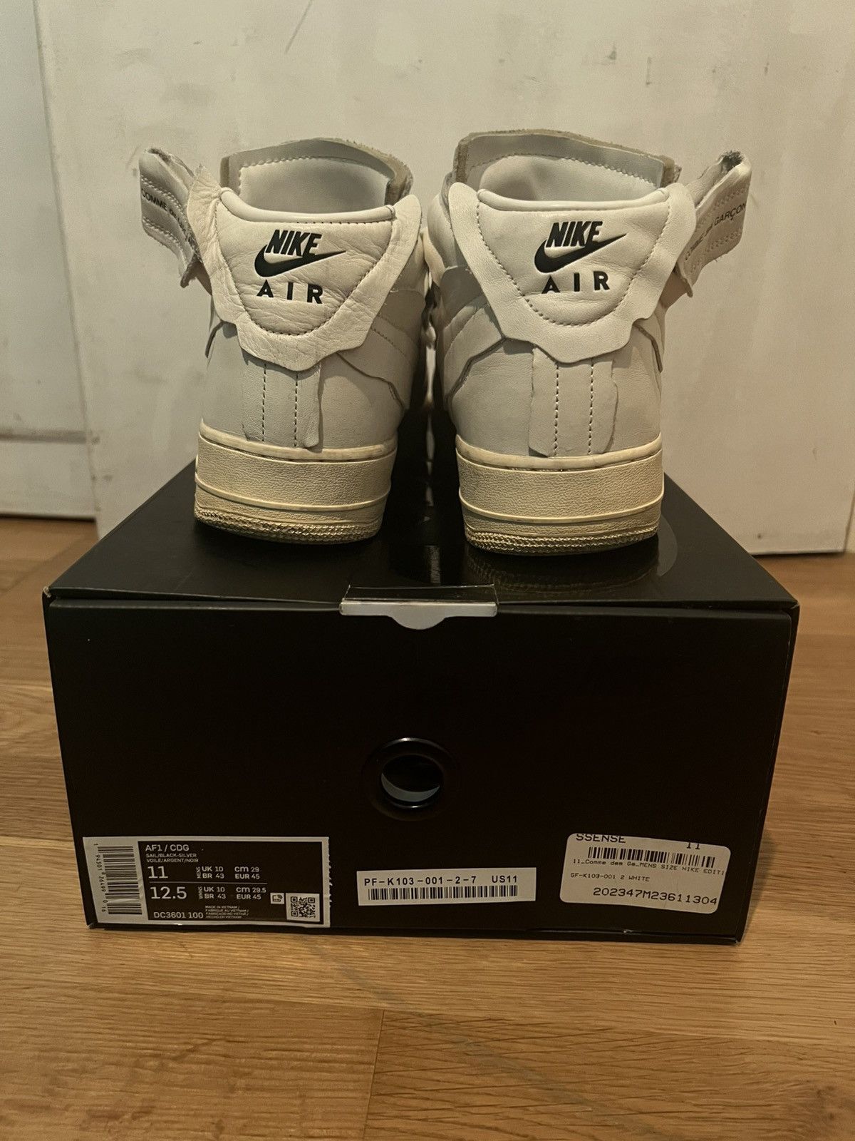Comme des Garcons Comme des Garçons x Nike Air Force one Size US 11 / EU 44 - 3 Thumbnail