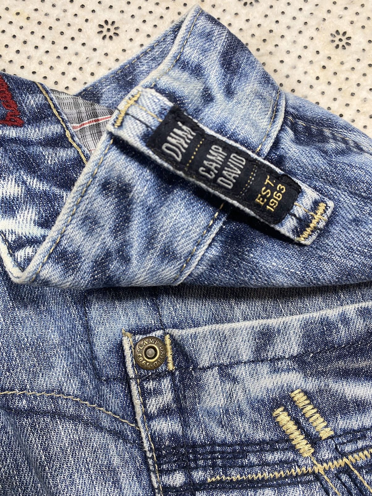 Camp David Distressed Biker Denim By Camp David Size US 34 / EU 50 - 7 Thumbnail