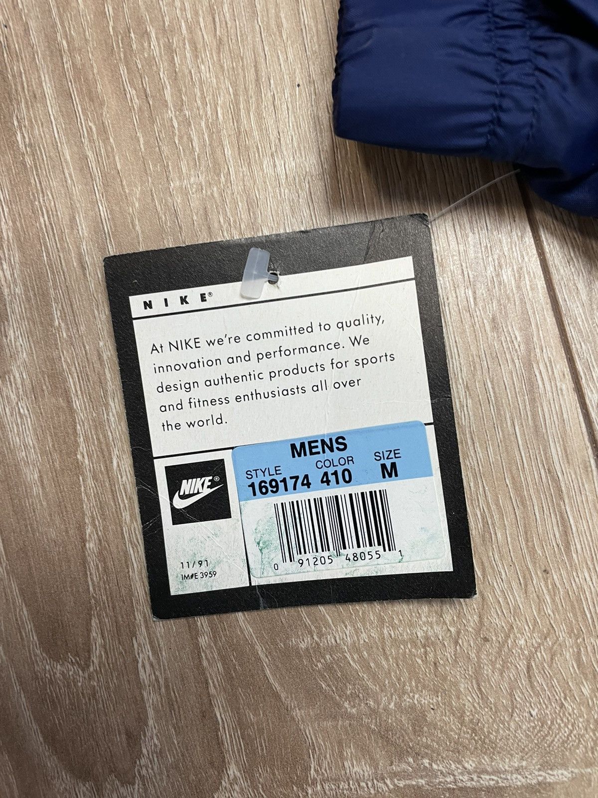 Nike Nike Vintage Nylon Track Jacket Full Zip 90-s Size US M / EU 48-50 / 2 - 9 Thumbnail