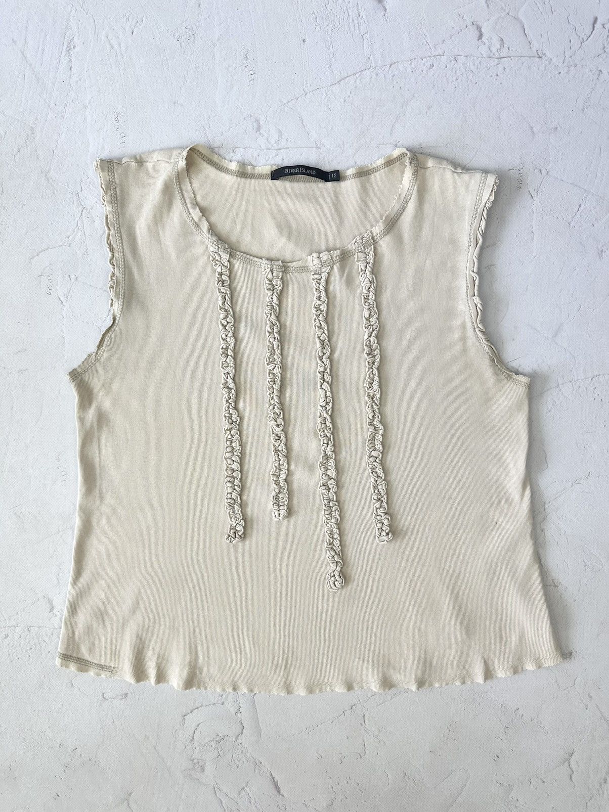 Beauty Beast × If Six Was Nine × Vintage Vintage Beige Top Size XL / US 12-14 / IT 48-50 - 1 Thumbnail