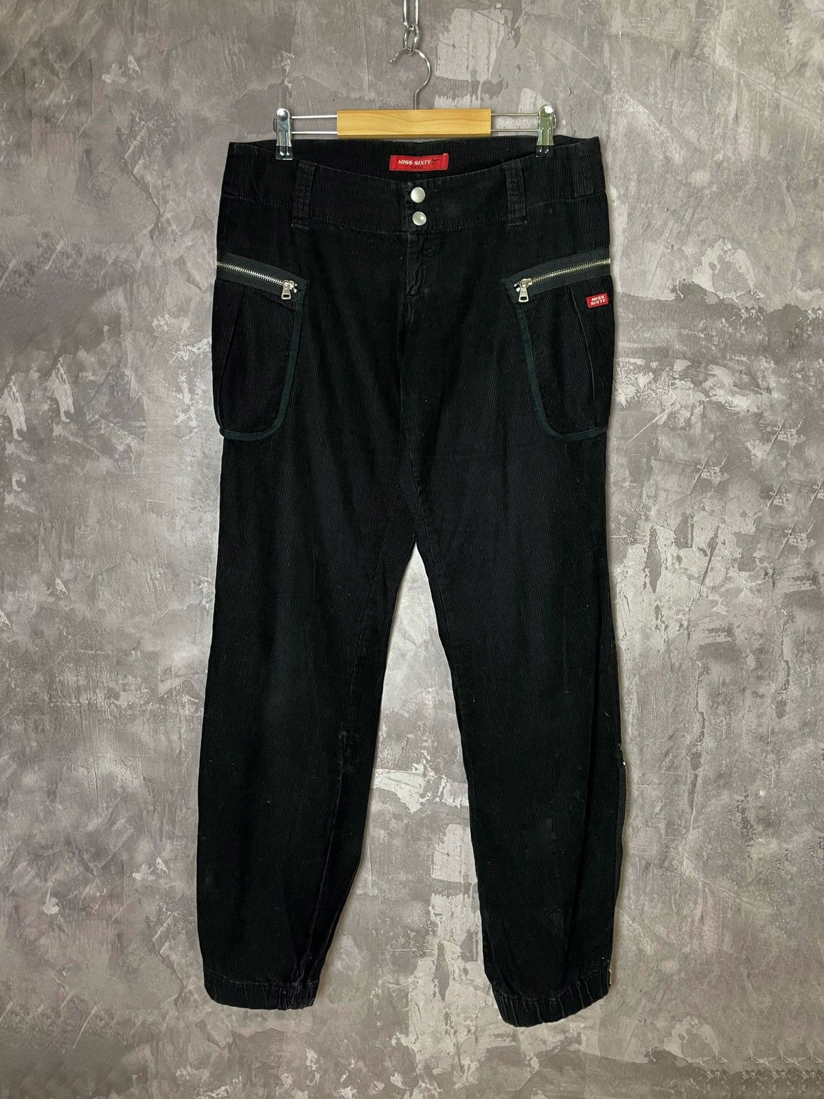 Japanese Brand × Vintage MISS SIXTY Cargo Baggy Pants Flared Raver y2k opium Grunge Size US 30 / EU 46 - 1 Thumbnail