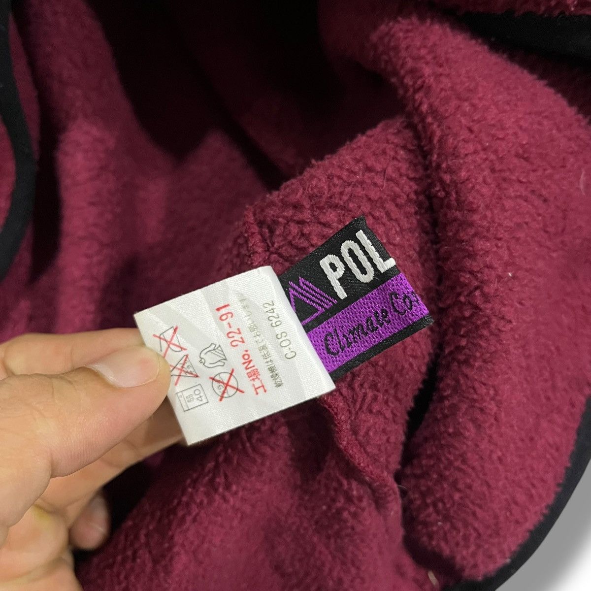 Japanese Brand × Montbell Montbell Fleece Fur Button Long Sleeve Shirt Size US M / EU 48-50 / 2 - 6 Thumbnail