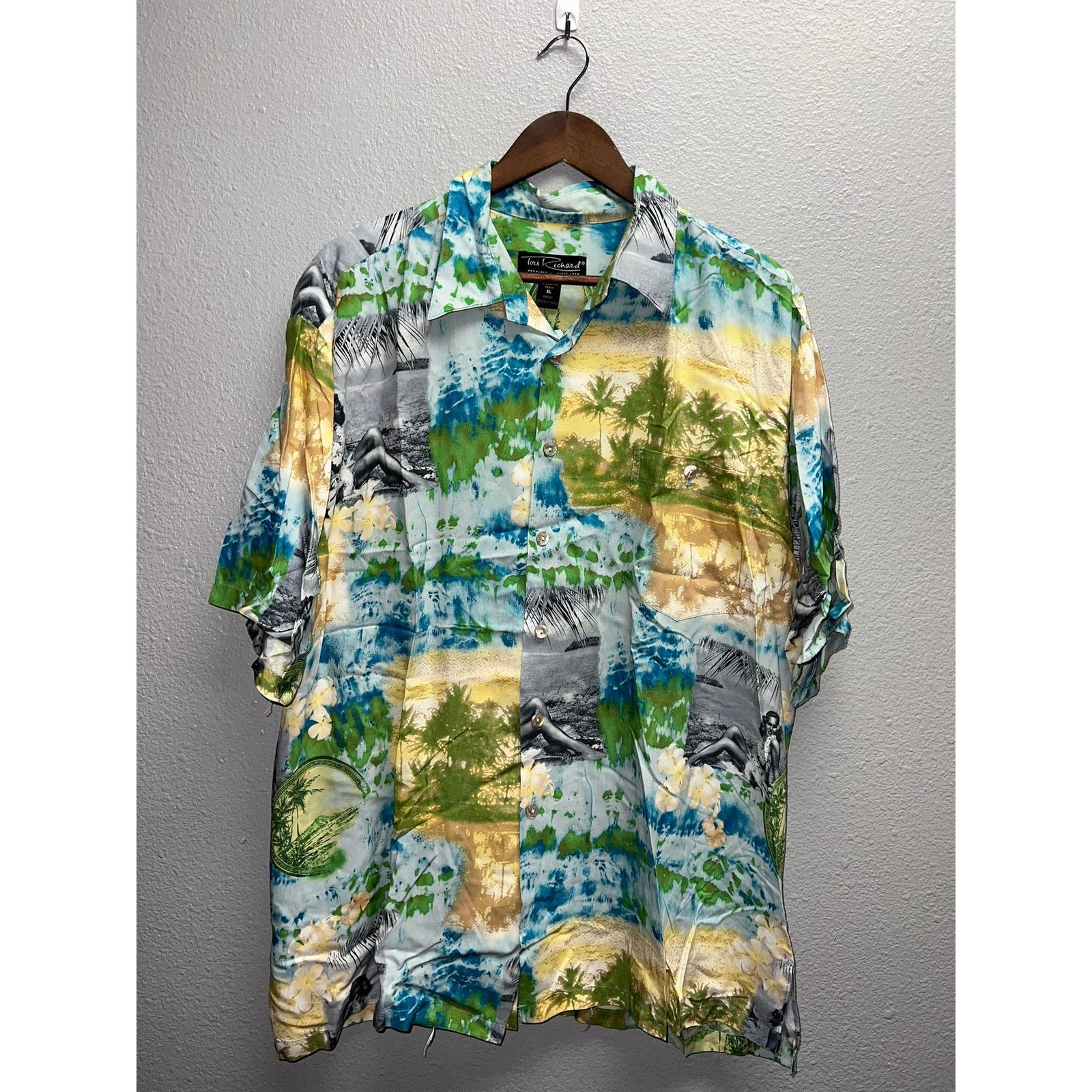 Tori Richard Vintage Tori Richard Hawaii Button Up Shirt Hawaiian VTG XL Size US XL / EU 56 / 4 - 1 Thumbnail
