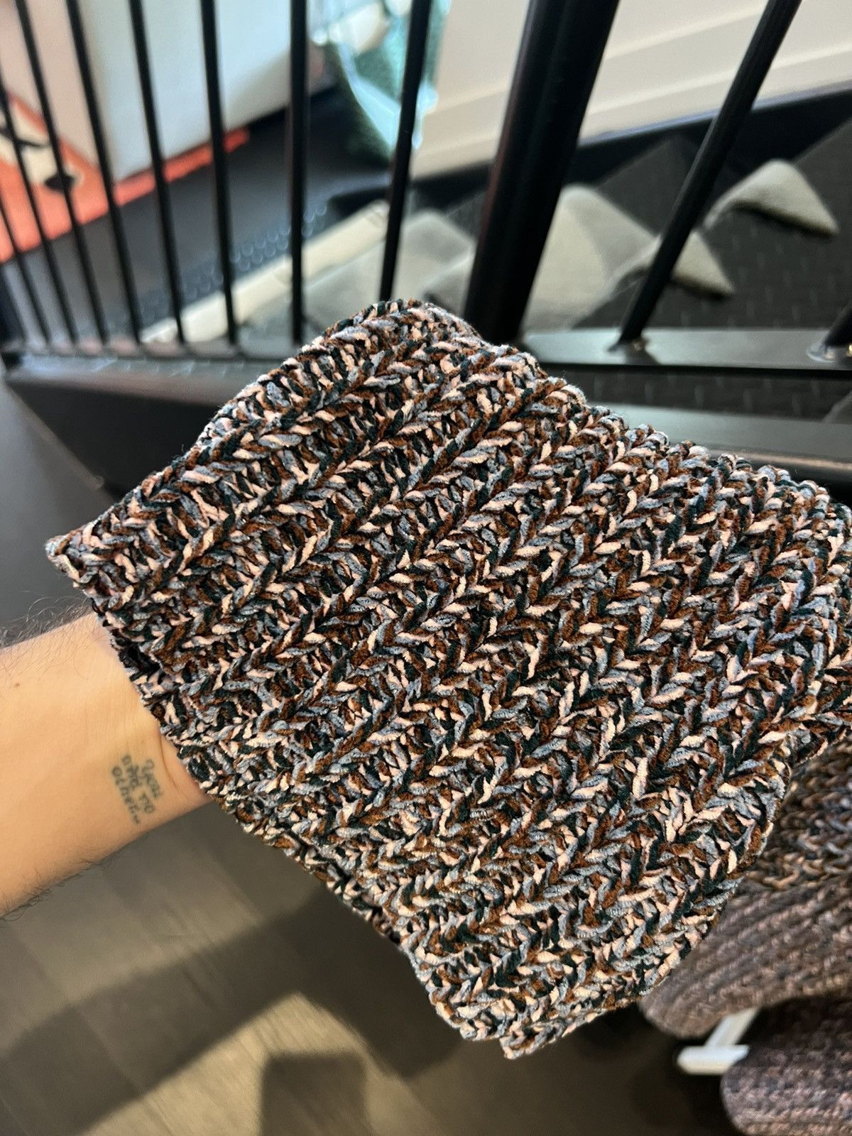 Marni Chenille mix color cardigan