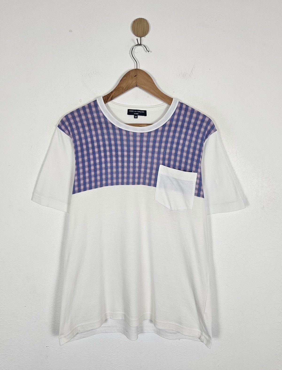Comme des Garcons Homme Comme des Garcons Homme CDG pocket checkered shirt Size US M / EU 48-50 / 2 - 1 Thumbnail