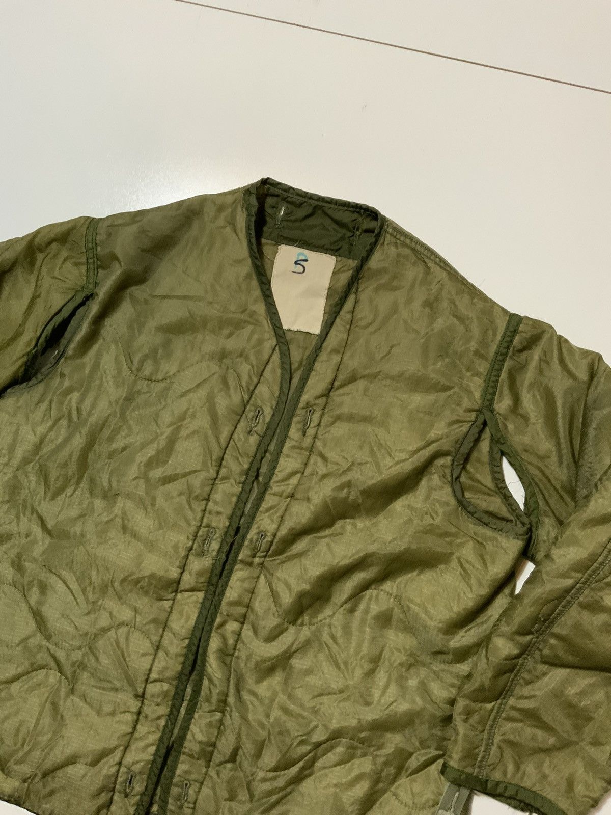 Vintage Vintage U.S. Military M-65 Field Quilted Cold Liner Jacket Size US S / EU 44-46 / 1 - 3 Thumbnail