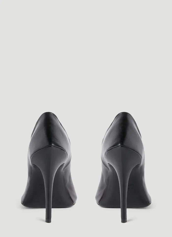 Balenciaga o1bcso1str0226 Witch 110 Pump High Heels In Black Size US 5 / IT 35 - 4 Thumbnail