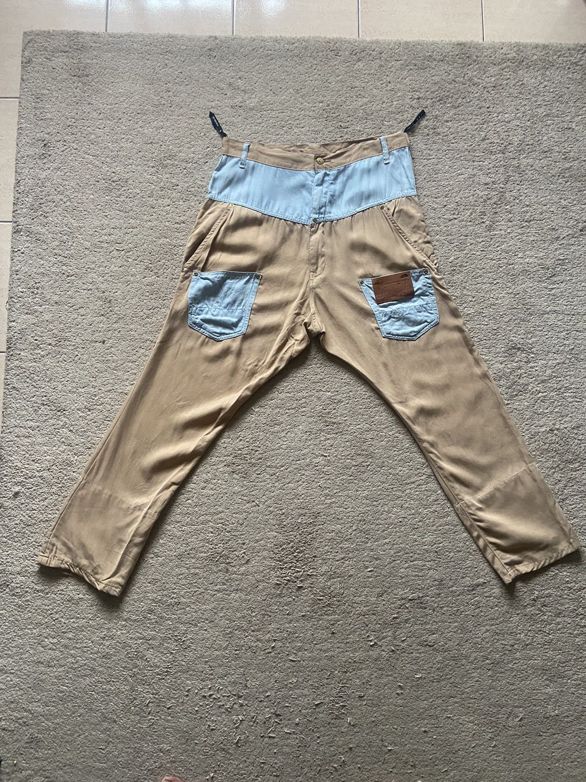 Issey Miyake × Ne-Net × mercibeaucoup Vintage Mercibeaucoup High Rise ‘Double Face’ Pants Size US 33 - 10 Thumbnail