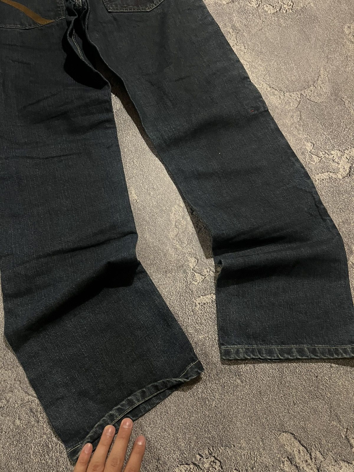 Vintage Fashion Gothic Y2K Jeans / Balenciaga Style / Avant Garde Size US 30 / EU 46 - 2 Thumbnail
