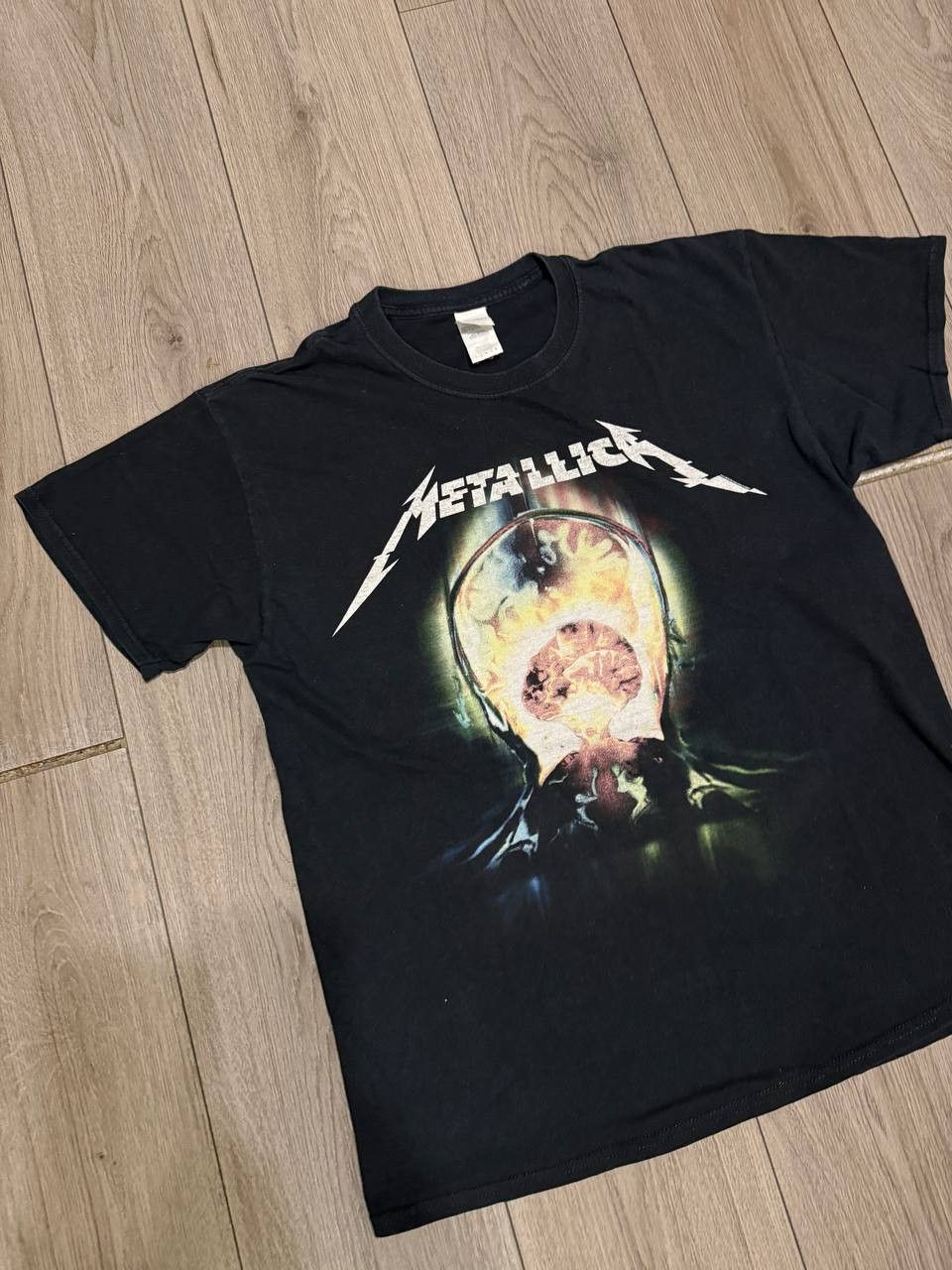 Gildan Rare Vintage 2016 Metallica T-Shirt Hardwired Sz L Band tee Size US L / EU 52-54 / 3 - 2 Thumbnail