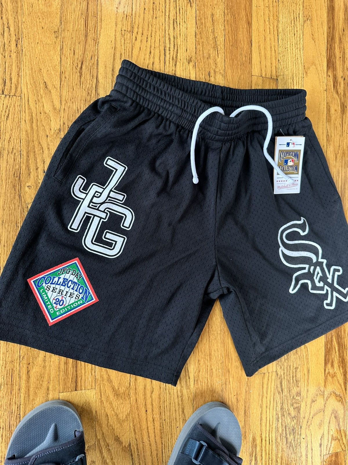 Chicago Cubs Edition Crosstown Series Shorts by JFG for Mitchell