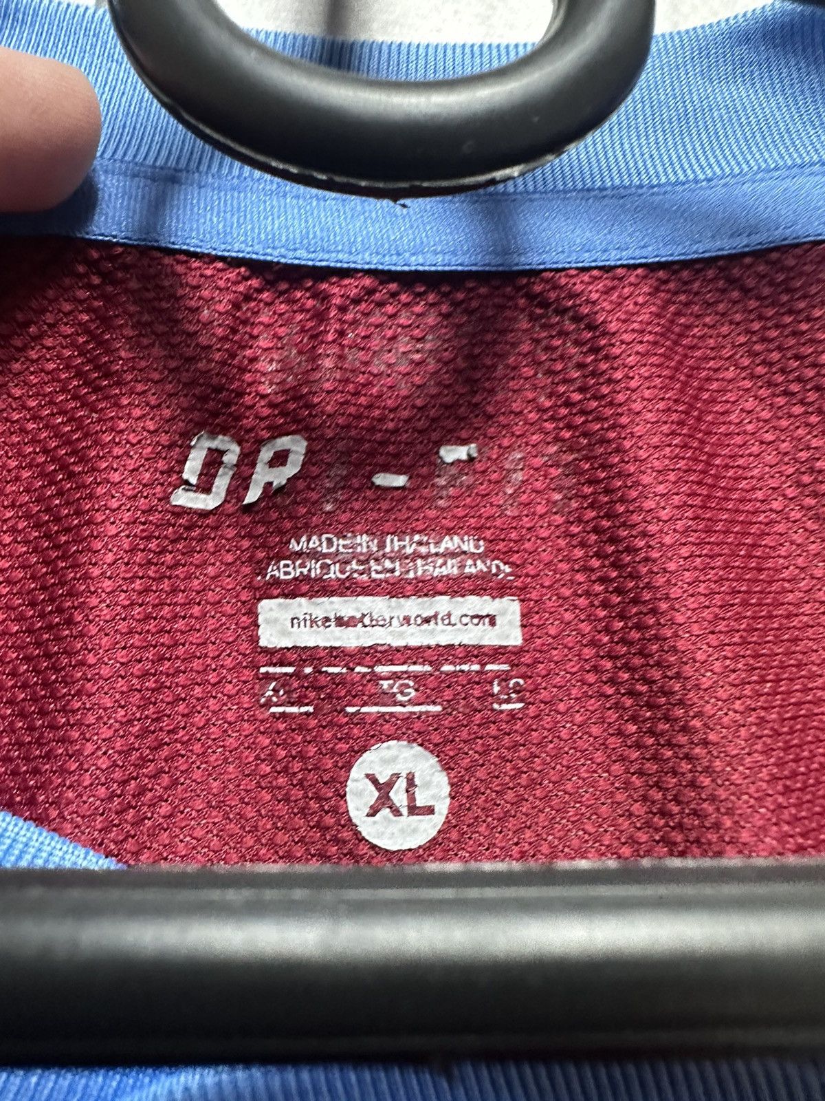 Nike × Vintage Vintage Nike Aston villa soccer jersey size XL red Size US XL / EU 56 / 4 - 5 Thumbnail
