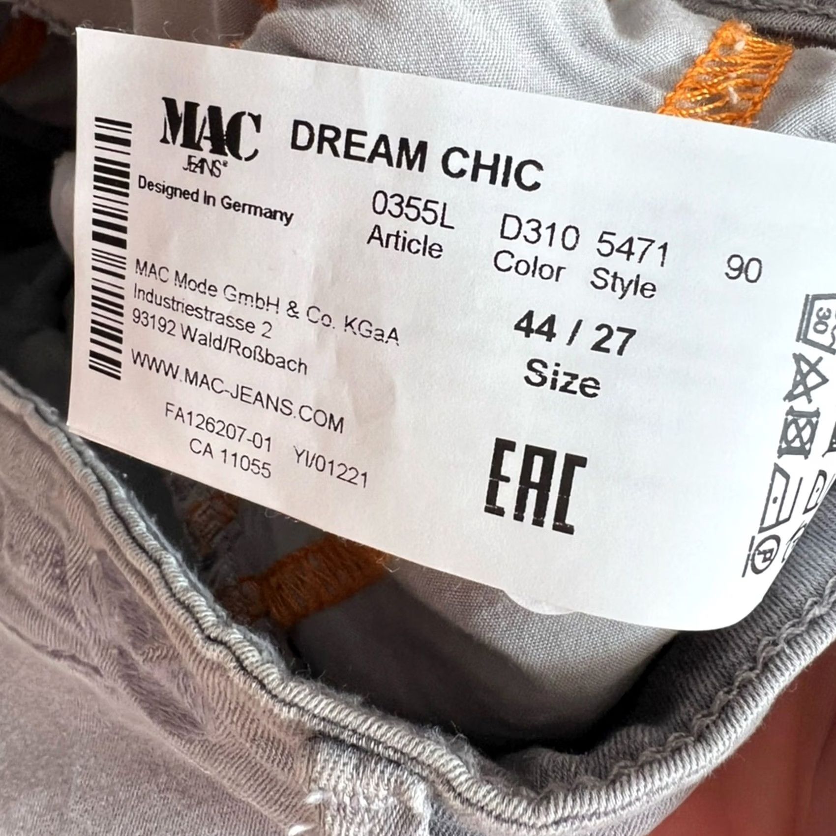 Vintage Why this is better: Size 27" / US 4 / IT 40 - 6 Thumbnail