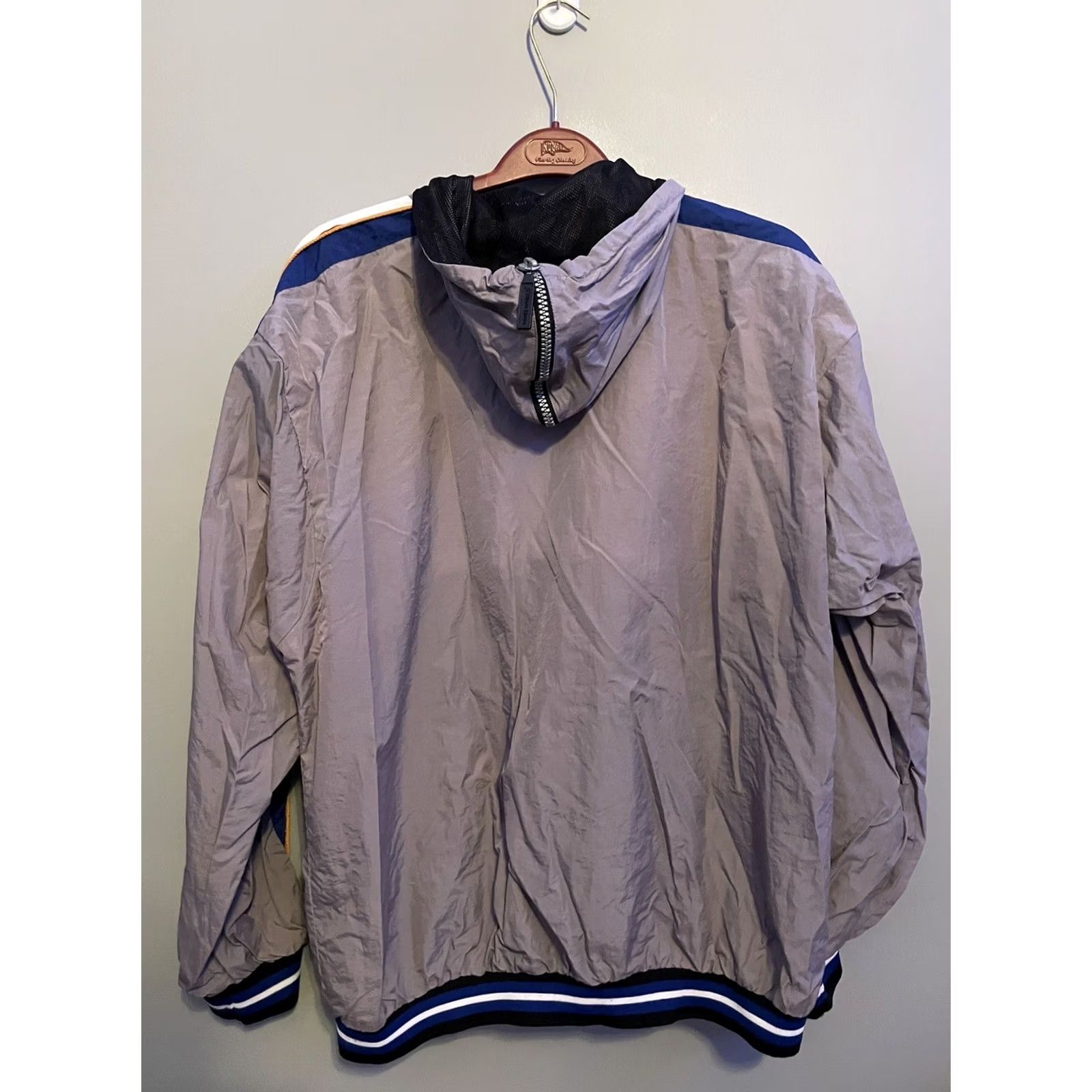 Perry Ellis VINTAGE Perry Ellis America Windbreaker Full Zip Jacket XL Men Purple Size XL Size US XL / EU 56 / 4 - 5 Thumbnail