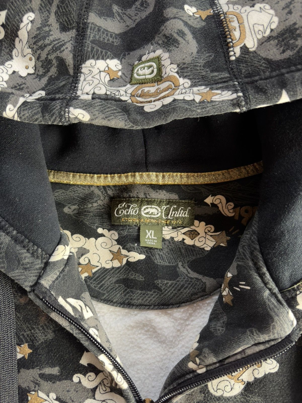 Ecko Unltd. Ecko Unltd Dollar Money AOP Baggy Zip Hoodie XL XXL Size US XL / EU 56 / 4 - 10 Thumbnail