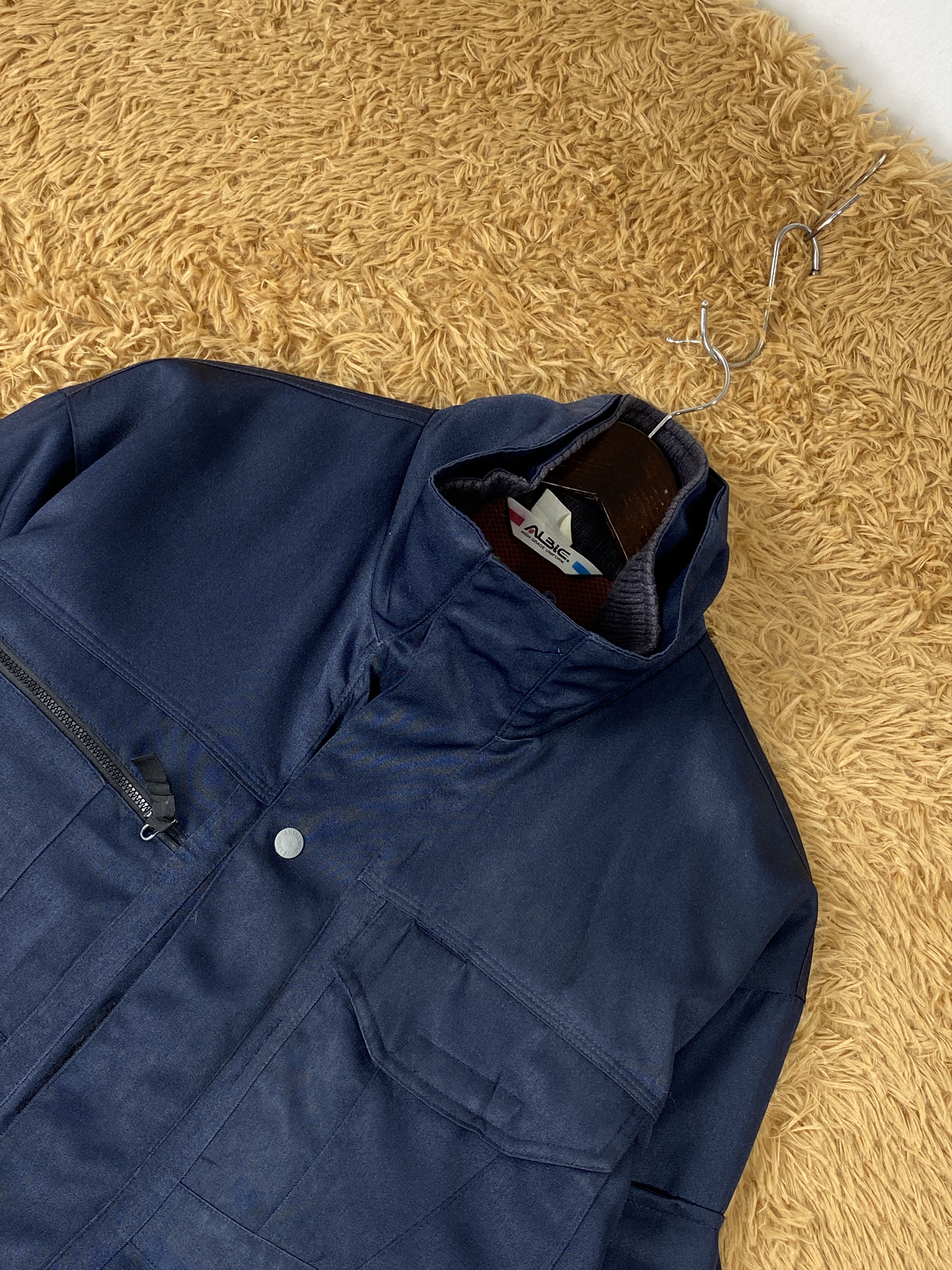 Japanese Brand Vintage Albic Workwear Jacket J1919 Size US L / EU 52-54 / 3 - 2 Thumbnail