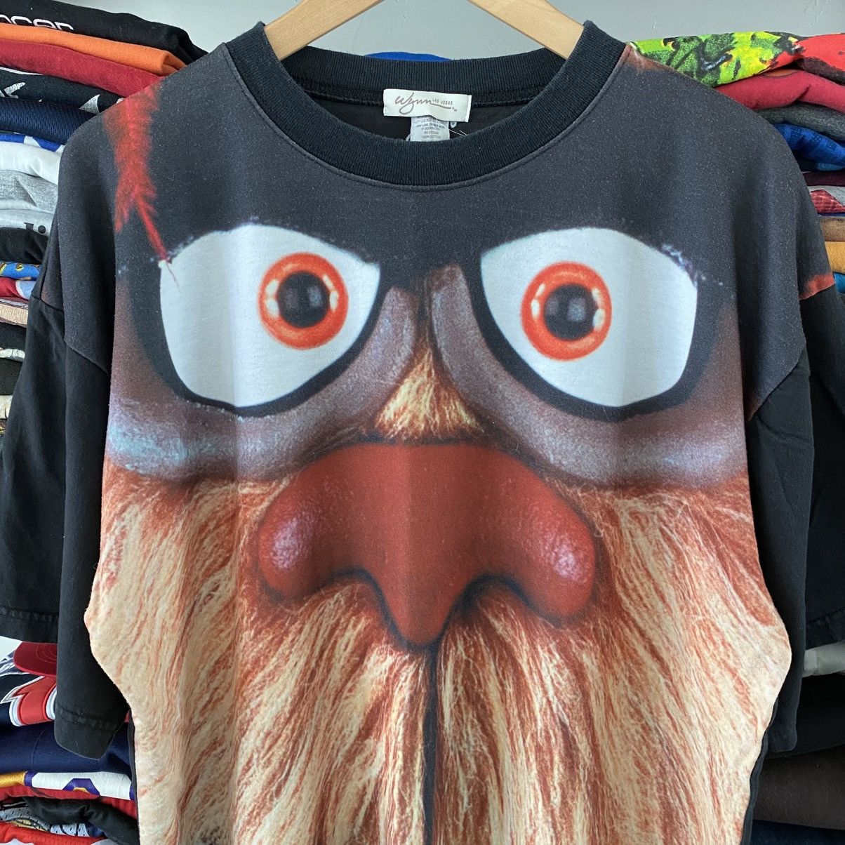 Vintage Vintage Avenue Q The Musical T-Shirt Trekkie Monster AOP Y2K Size US XL / EU 56 / 4 - 2 Thumbnail