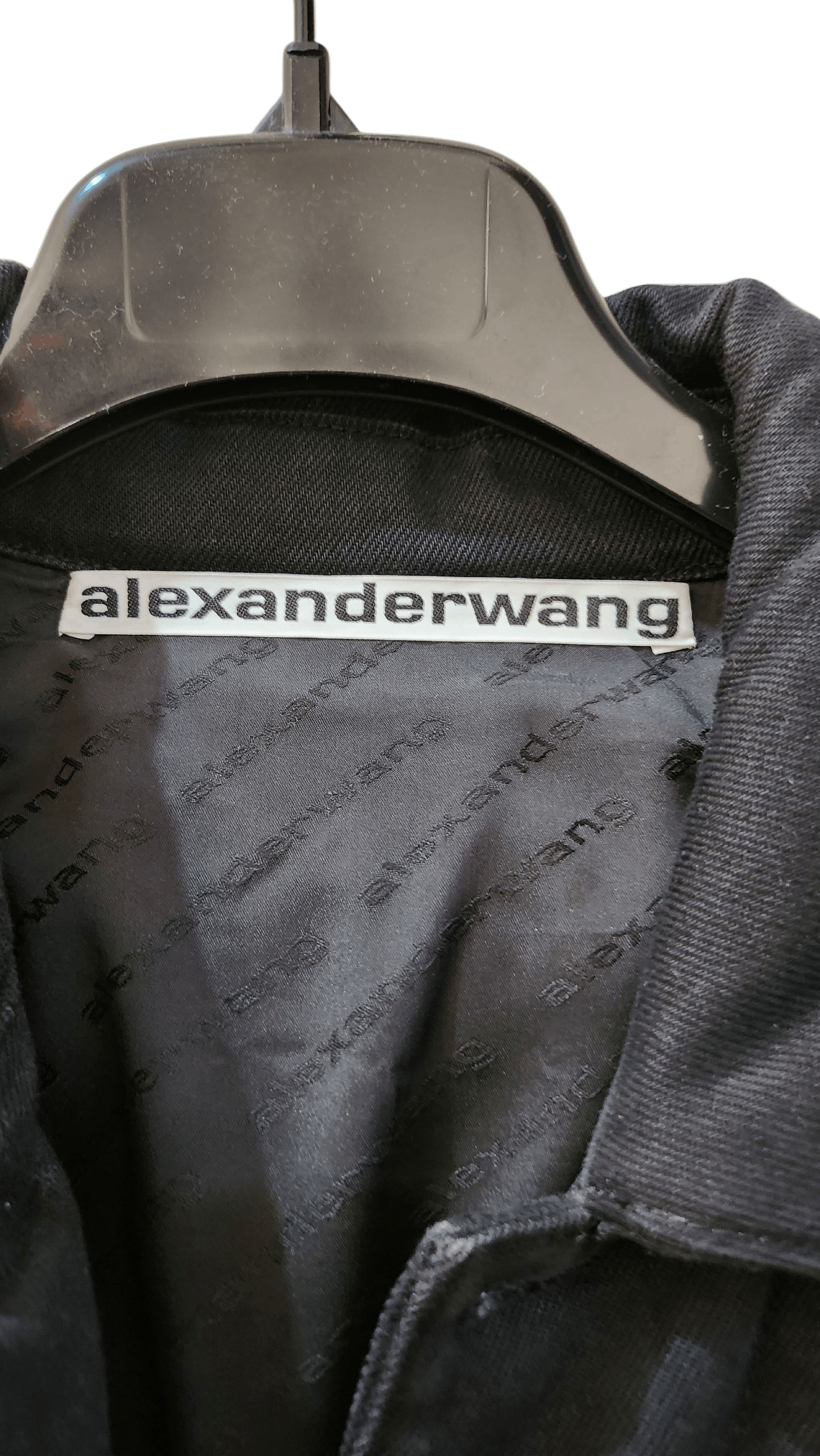 Alexander Wang unisex denim padded taucker jacket Size US XS / EU 42 / 0 - 3 Thumbnail