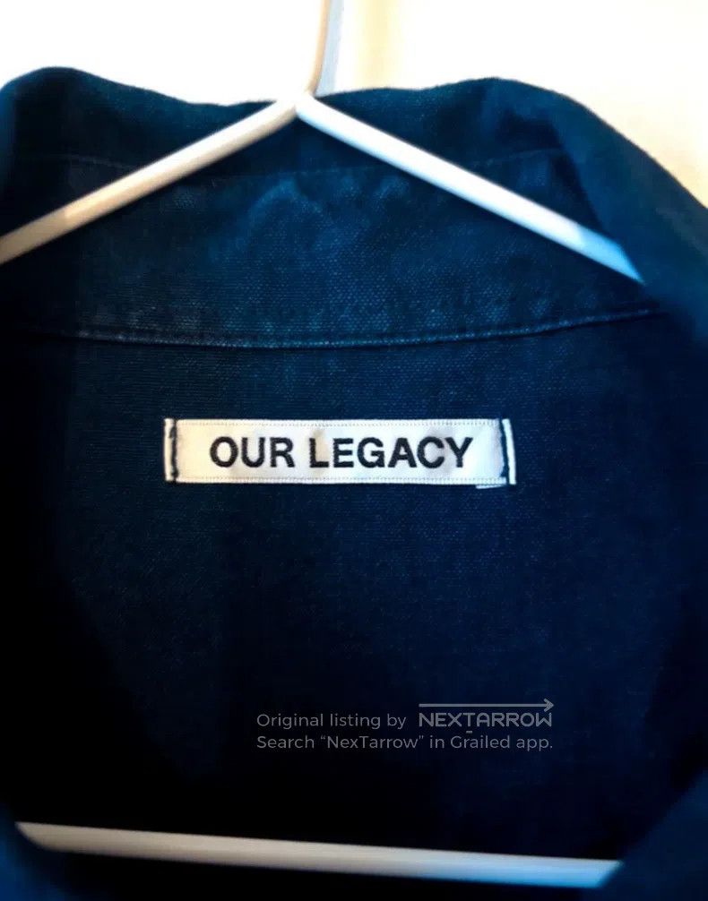 Our Legacy Our Legacy Blue shirt Size US L / EU 52-54 / 3 - 3 Thumbnail