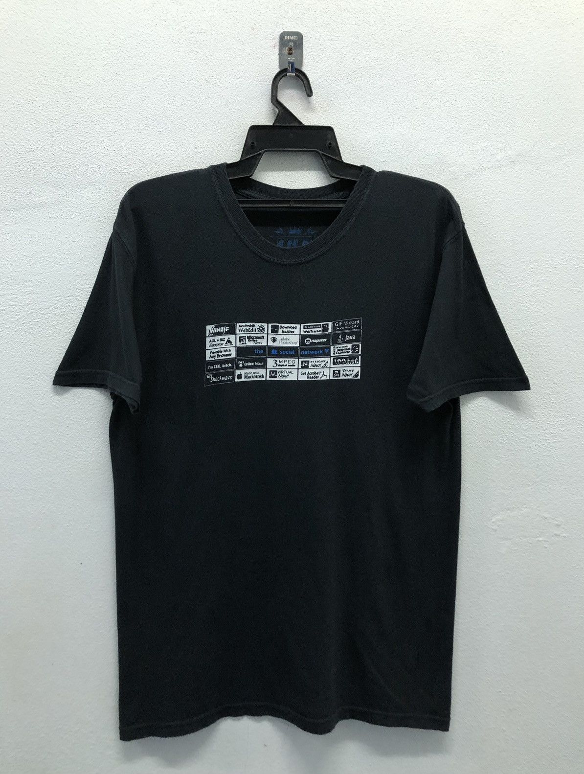 Vintage Vintage TF The Only Merch That Matters thesosialnetwork Shir Size US M / EU 48-50 / 2 - 1 Thumbnail