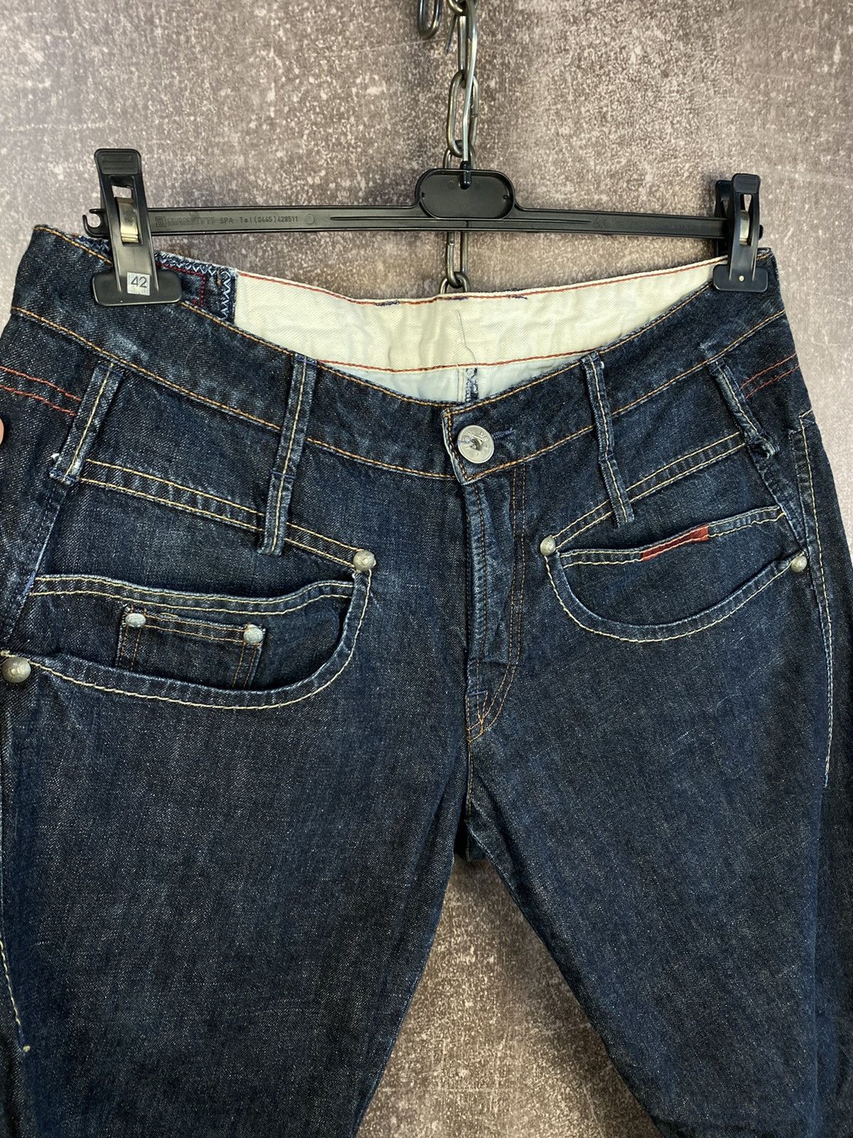 Marithe + Francois Girbaud × Vintage Vintage 90s Marithe Francois Girbaud Denim Shorts Jorts Size US 33 - 5 Thumbnail