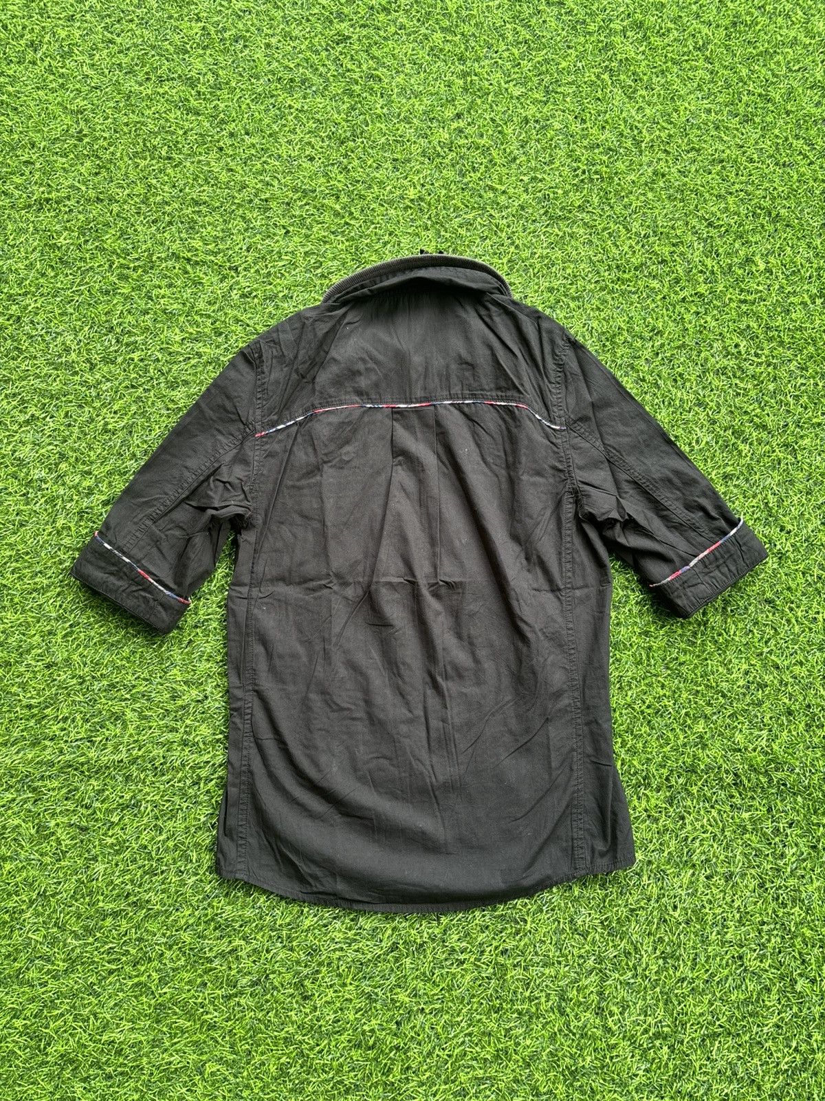 Hysteric Glamour Japanese Zip Ifsix Punk Style Black Shirt Size US S / EU 44-46 / 1 - 7 Thumbnail