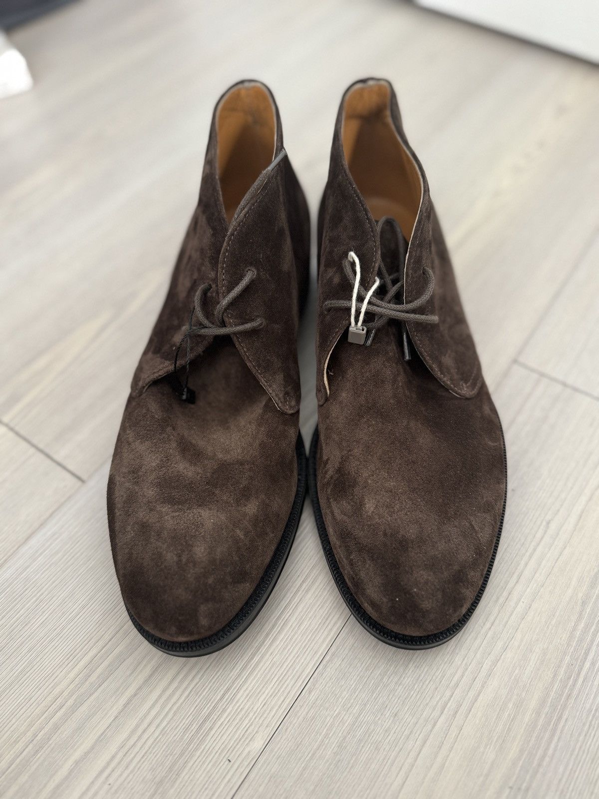 Doucal's DOUCAL'S Brown suede desert chukka boot IT 40 Size US 7 / EU 40 - 3 Thumbnail