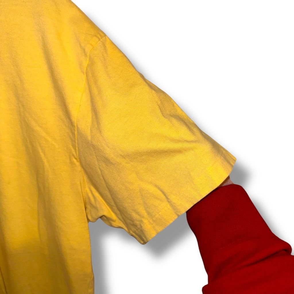 Polo Ralph Lauren 90s Polo Ralph Lauren Spring Yellow Cotton S/S T-Shirt Sz L Size US L / EU 52-54 / 3 - 5 Thumbnail