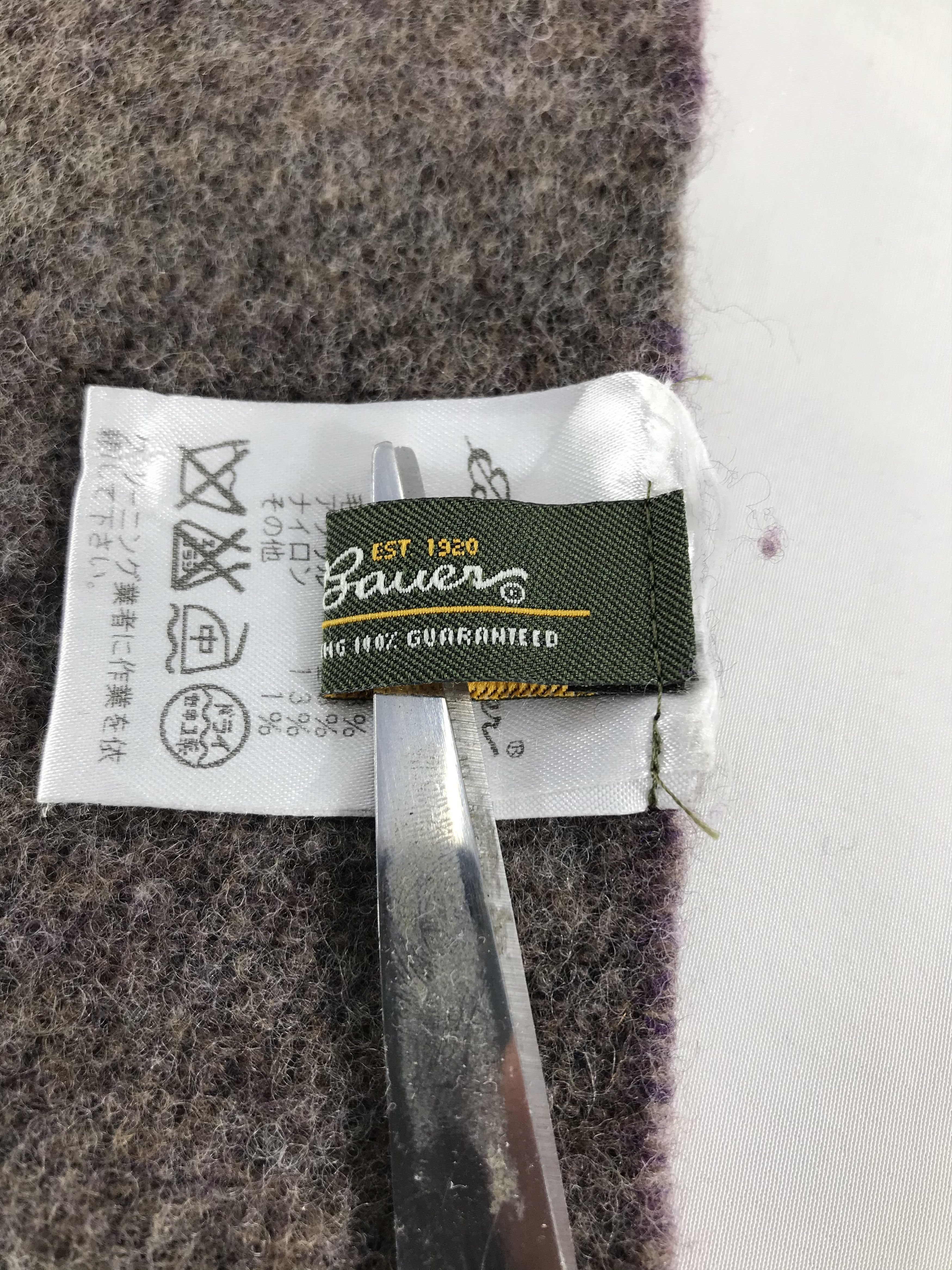 Eddie Bauer Eddie Bauer Wool Scarf Muffler V303 Size ONE SIZE - 7 Thumbnail