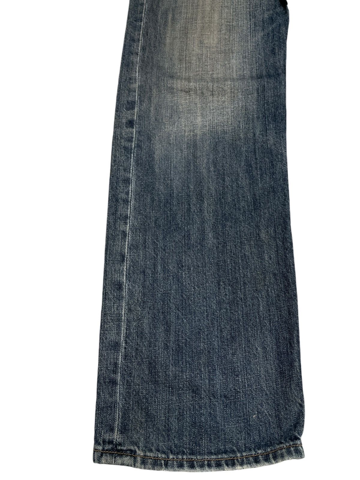If Six Was Nine × Japanese Brand Rare Vintage Japanese Brand Sukajan Multi Pocket Jeans 1990s Size US 33 - 5 Thumbnail