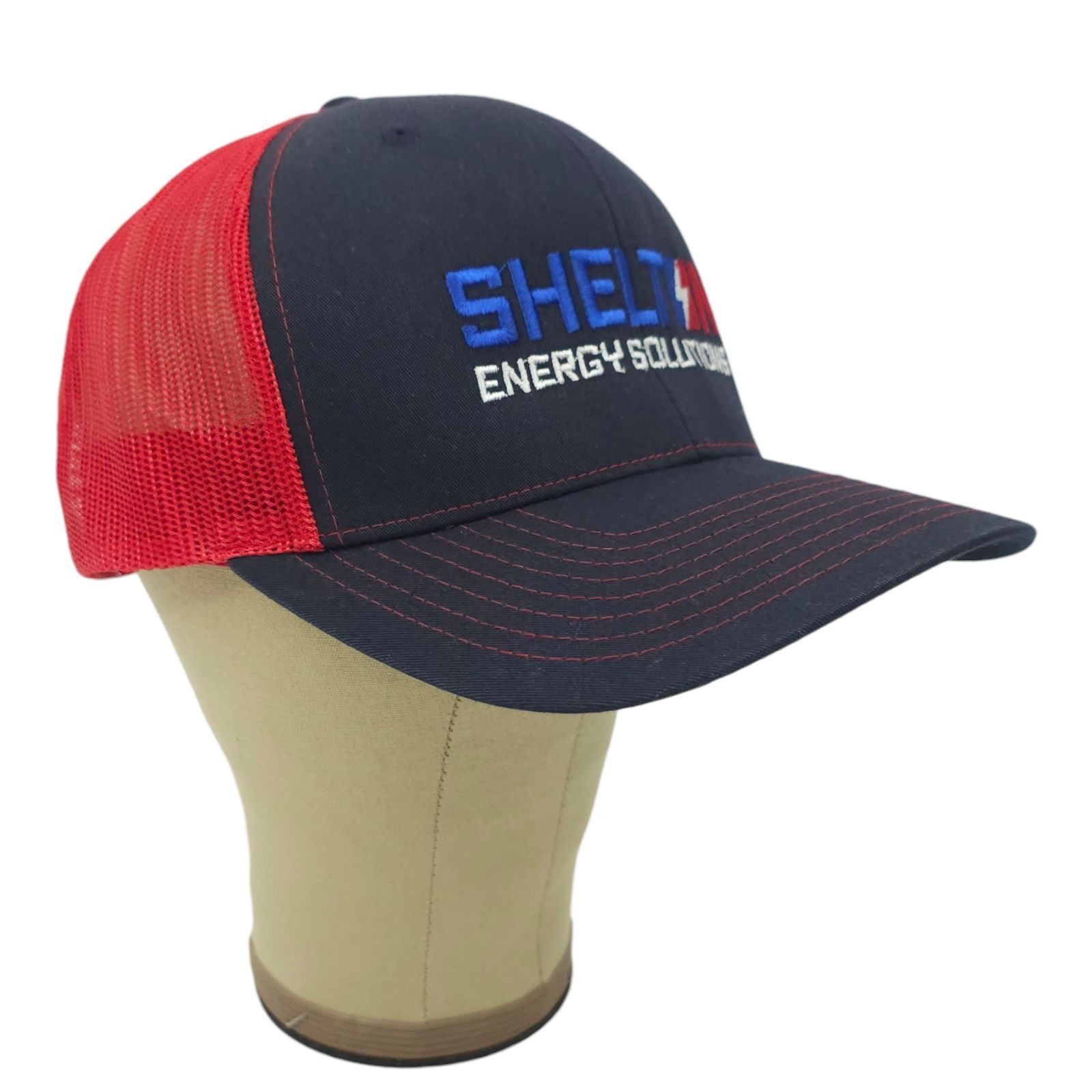 Richardson Shelton Energy Solutions Mesh Snapback Cap Trucker Hat Size ONE SIZE - 3 Thumbnail