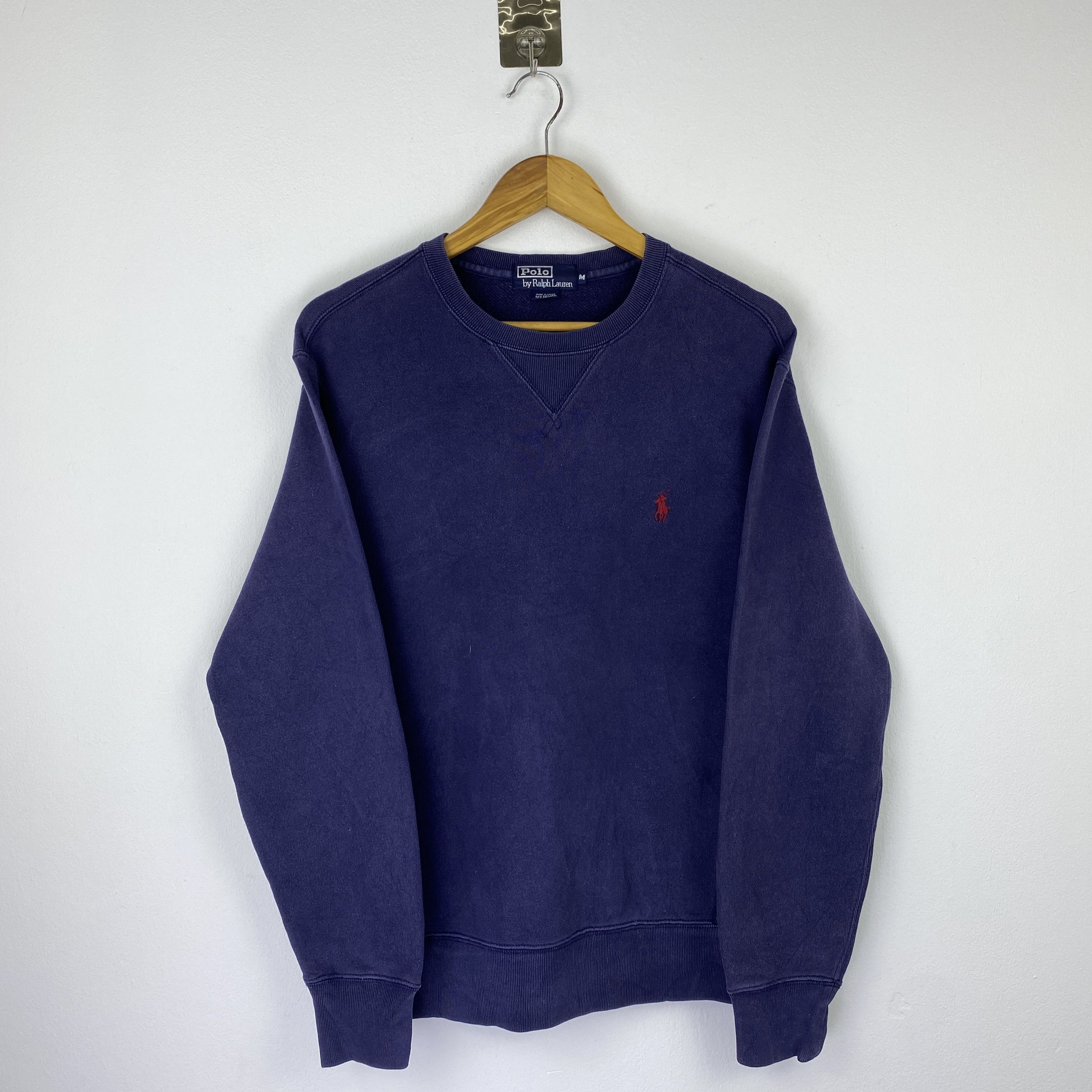 Polo Ralph Lauren Vintage Polo Ralph Lauren Pullover Crewneck SH0513 Size US M / EU 48-50 / 2 - 1 Thumbnail