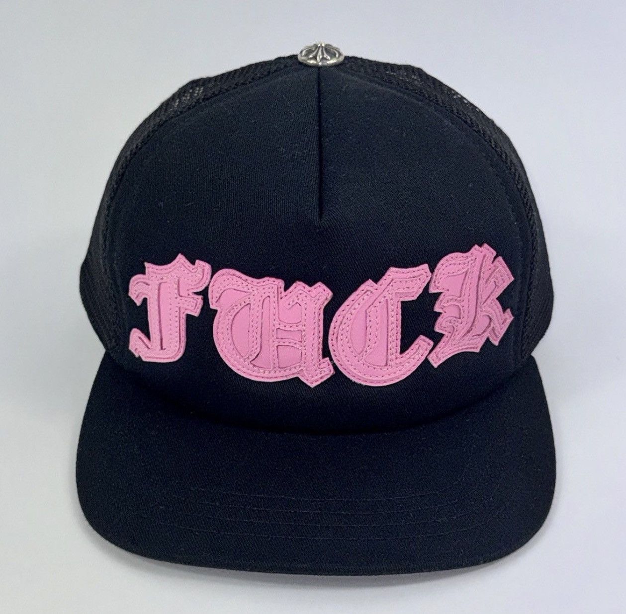 Chrome Hearts PINK F*CK LEATHER PATCH CAP RARE Size ONE SIZE - 1 Thumbnail